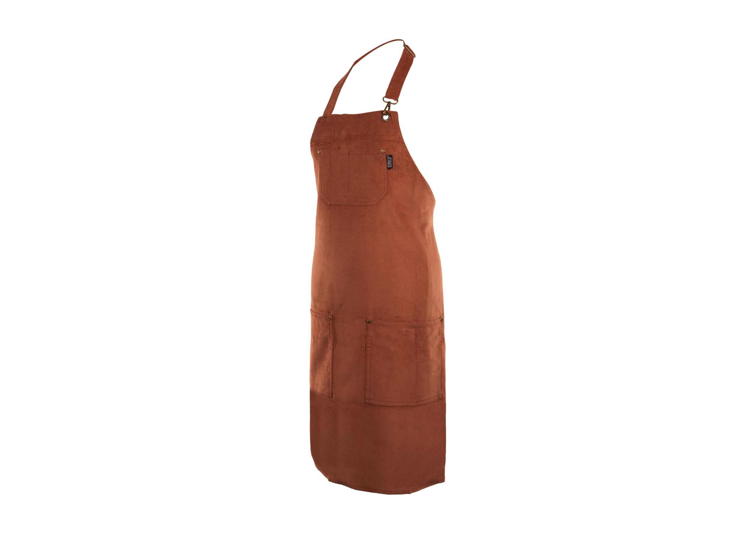 Overzichtsfoto - Keukenschort Velmar 70x85cm - katoen & polyester - cognac