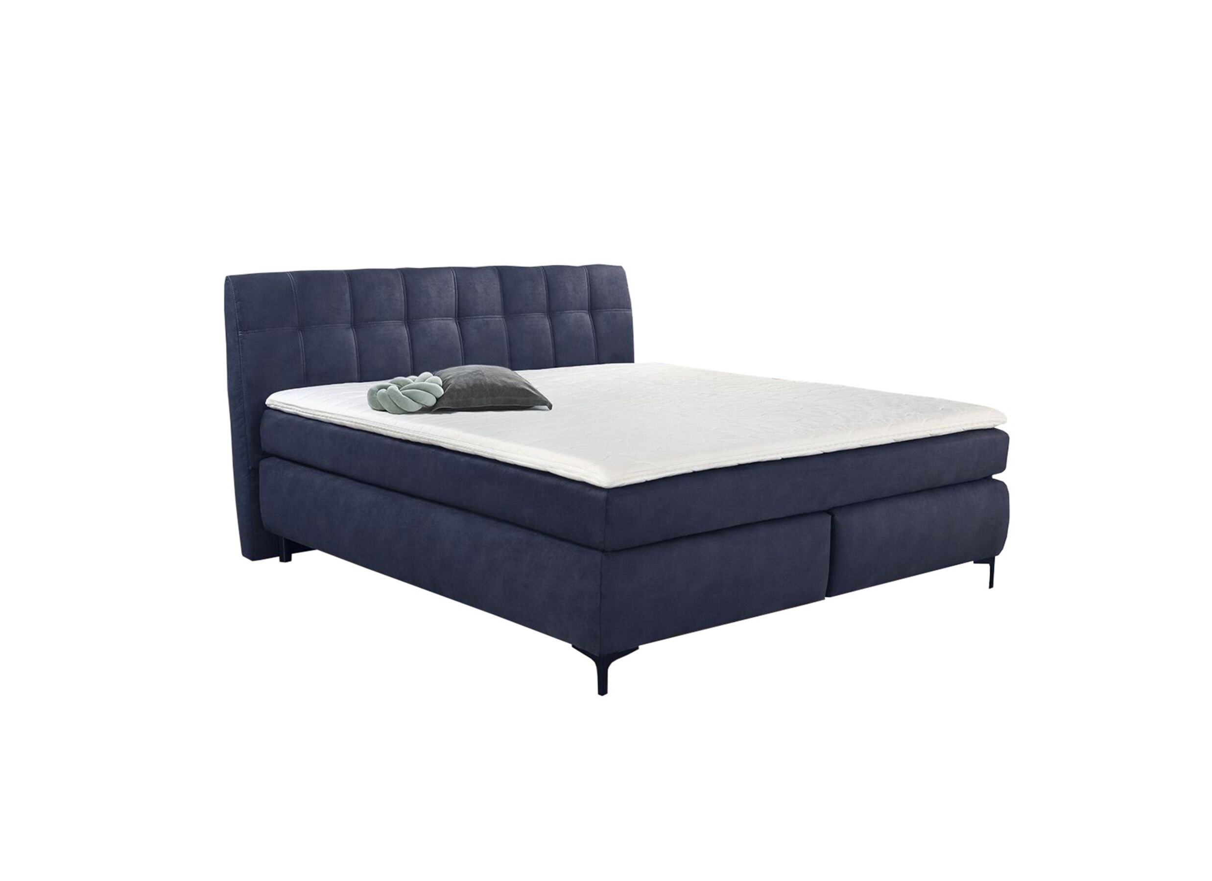 Boxspring 180x200cm - stof - blauw