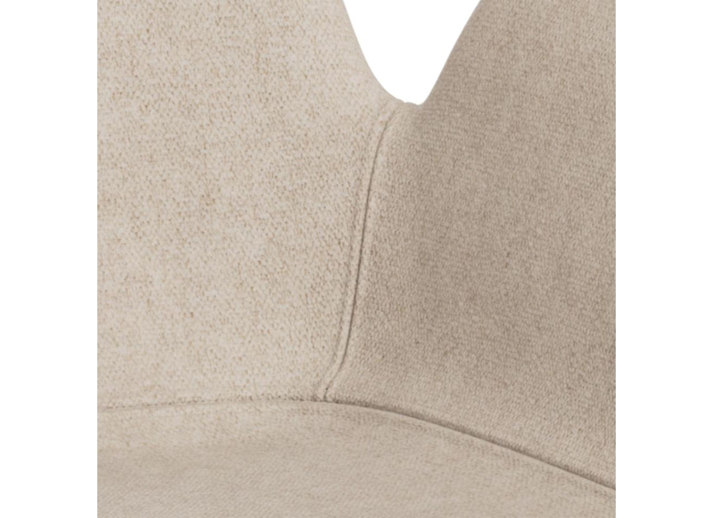 Detailfoto - Draaistoel 57,5x55x81cm - stof - zand