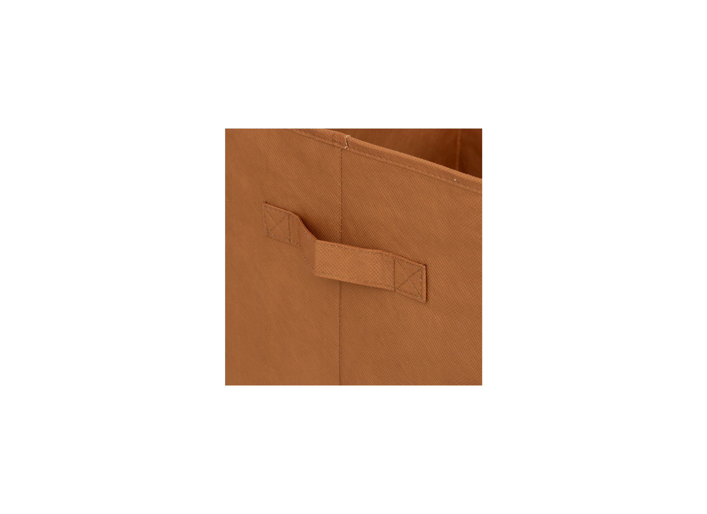 Detailfoto - Opbergbox Luipaard 29x29x29cm - polyestervezel & papier - geel