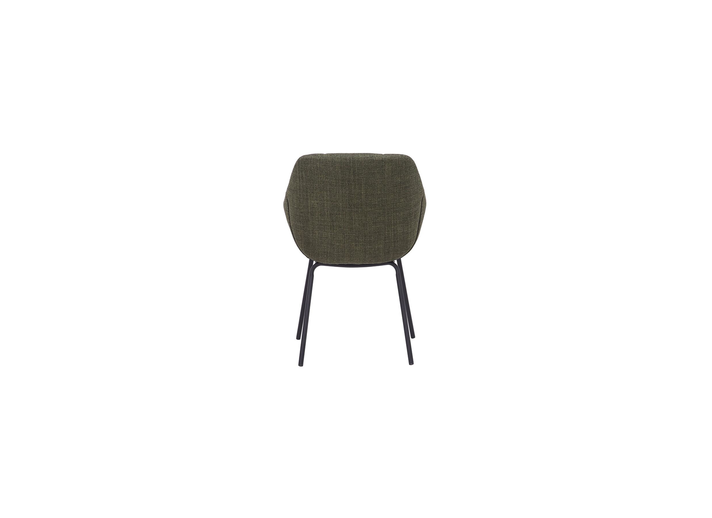 Chaise Navajo 57,5x65x85cm - fibre polyester - vert