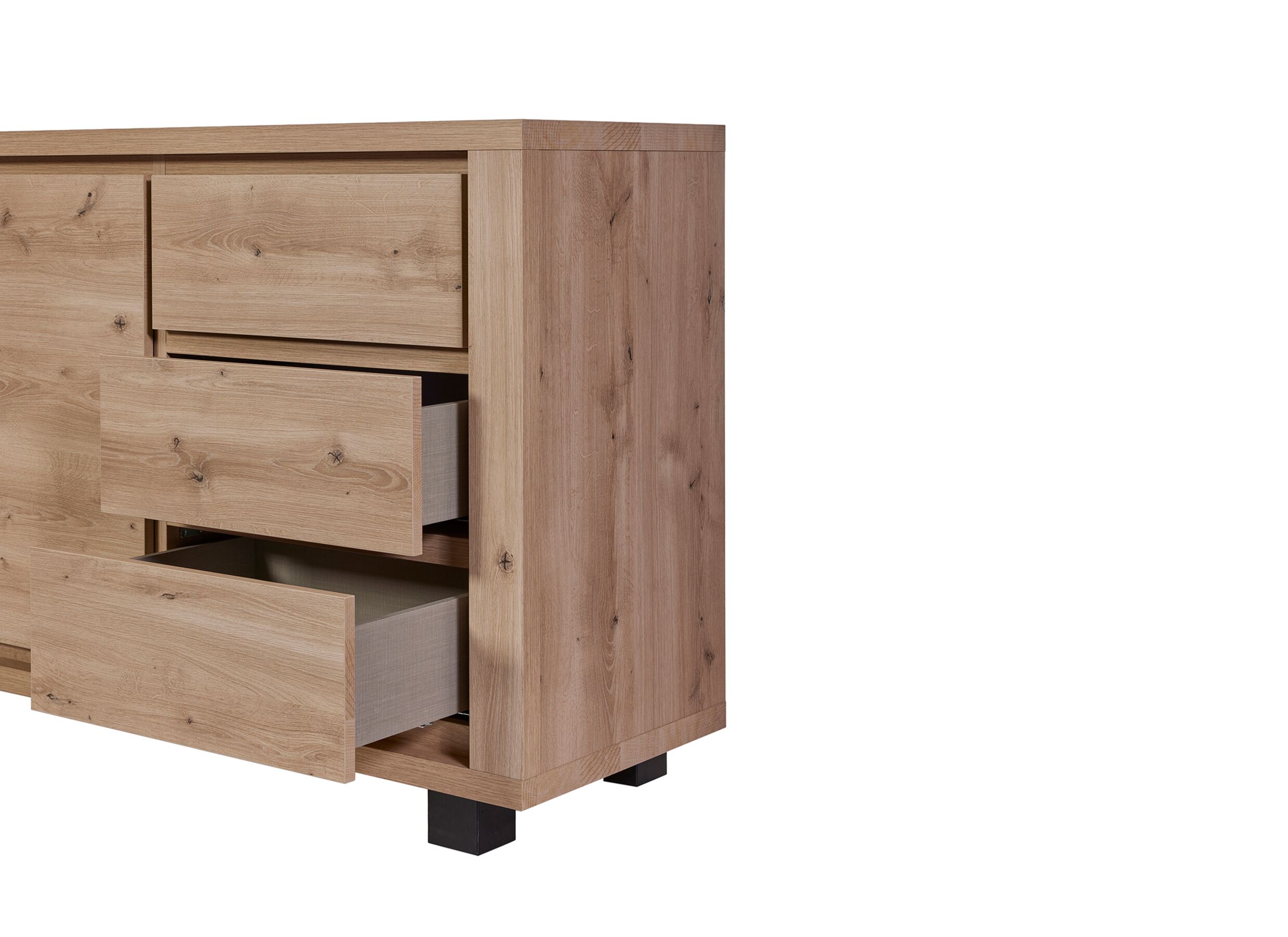 Overzichtsfoto - Dressoir Uri 238cm - decor - hudson oak