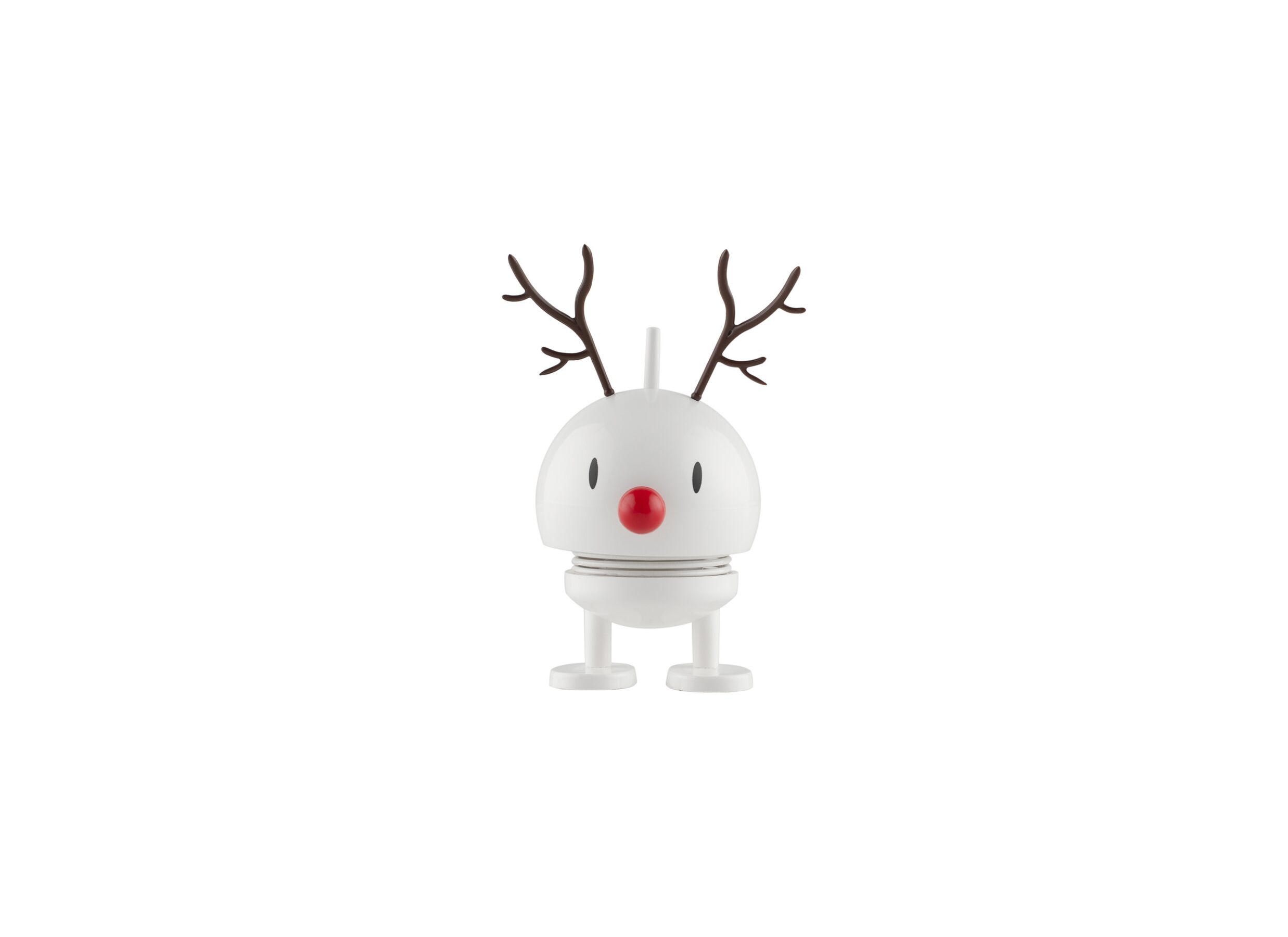 Plus Important - Figurine Hoptimist Reindeer Bumble S H9,5cm - plastique - blanc