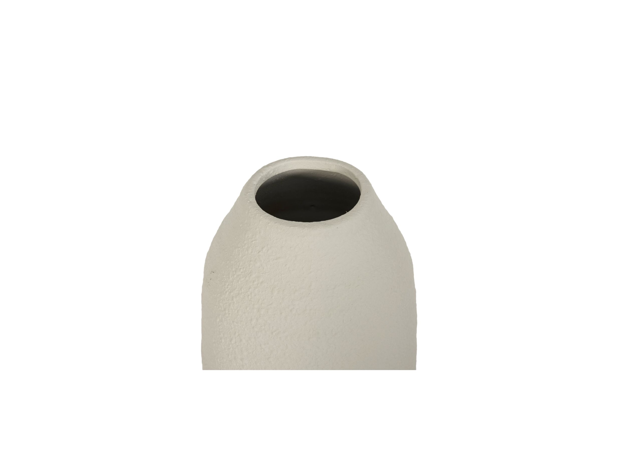 Detail - Vase Nama H45,5cm - terre cuite - blanc