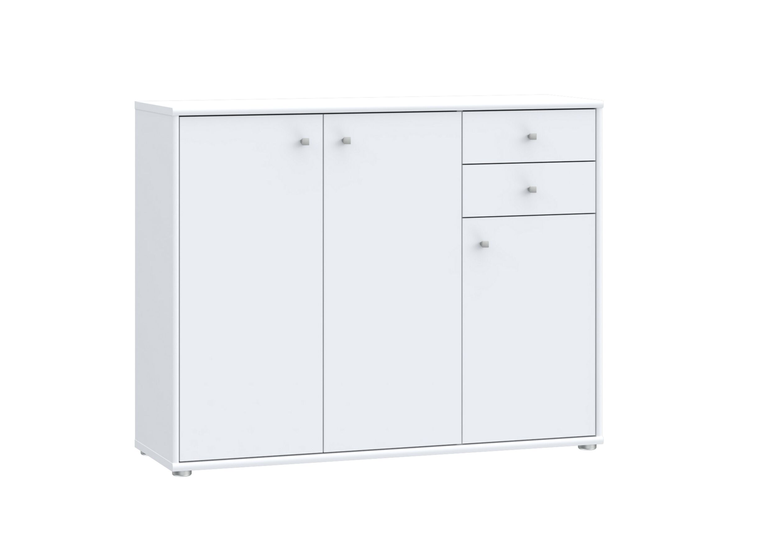 Plus Important - Commode Topic 109x35x86cm - décor - blanc