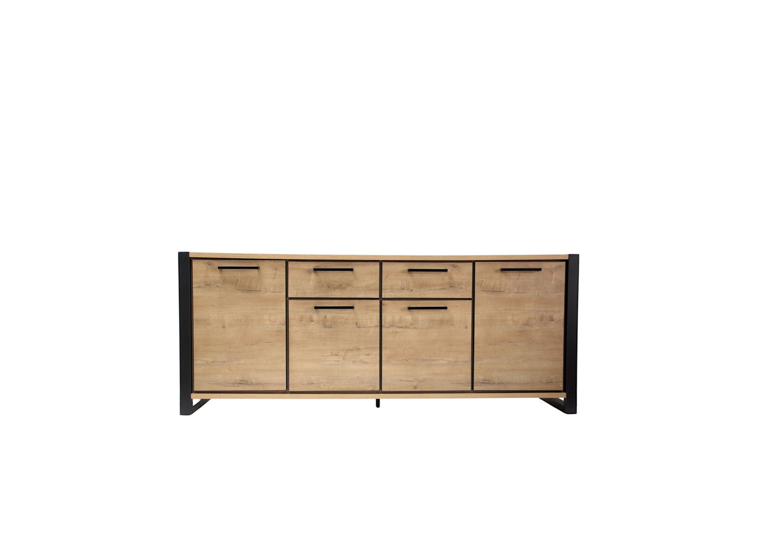 Overzichtsfoto - Dressoir Cronos 218cm - decor eik - naturel