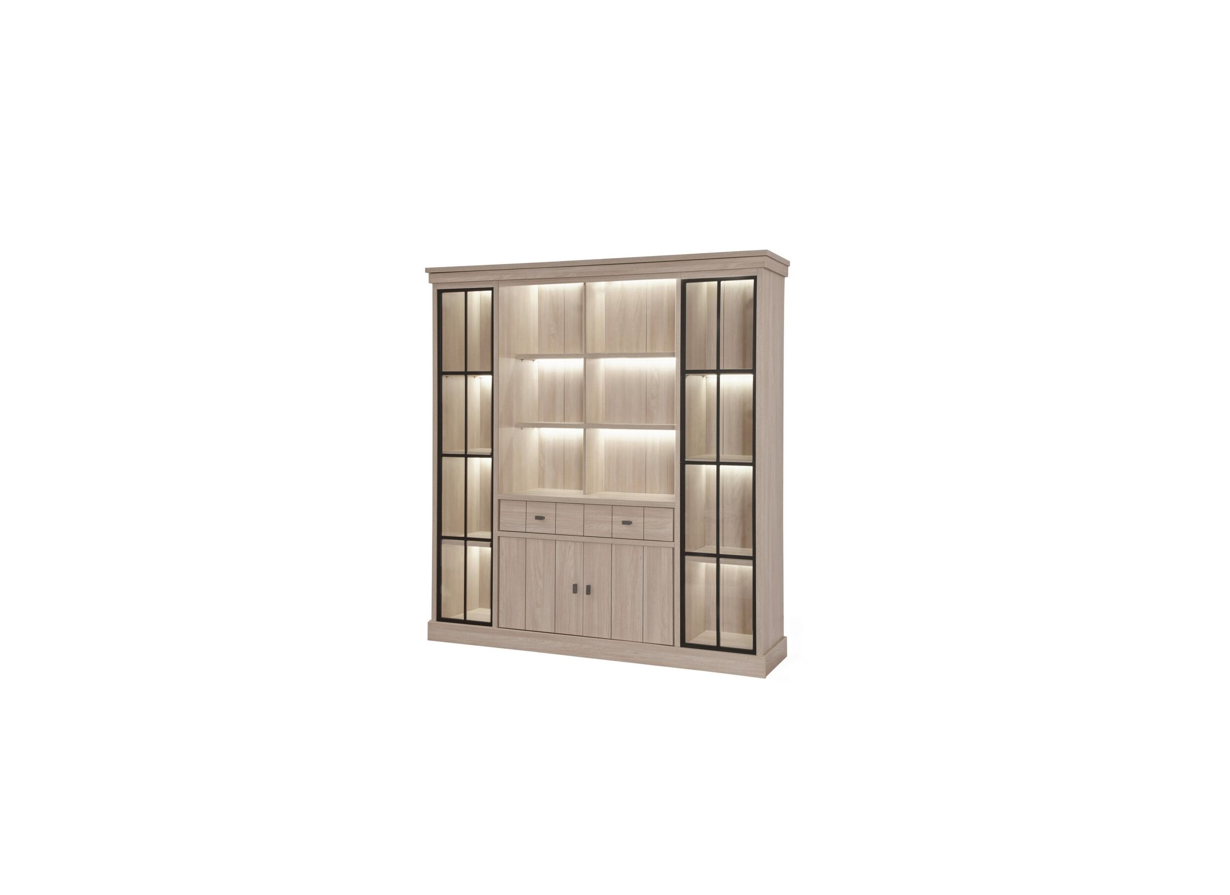 Hoofdfoto - Buffetkast 197cm - decor - beige