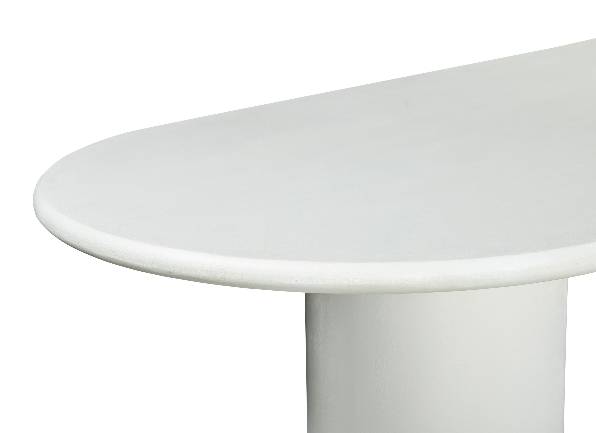 Detail - Table Aspen 240x100cm - décor - ciment blanc