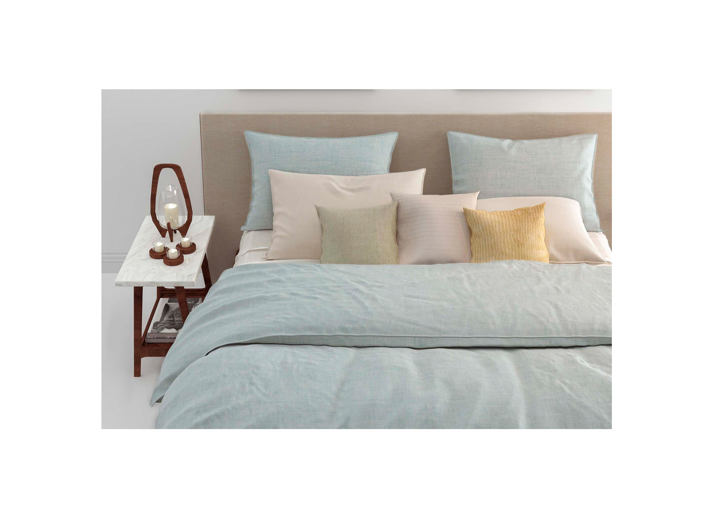 Foto ambiance - Housse de couette 200x220cm coton