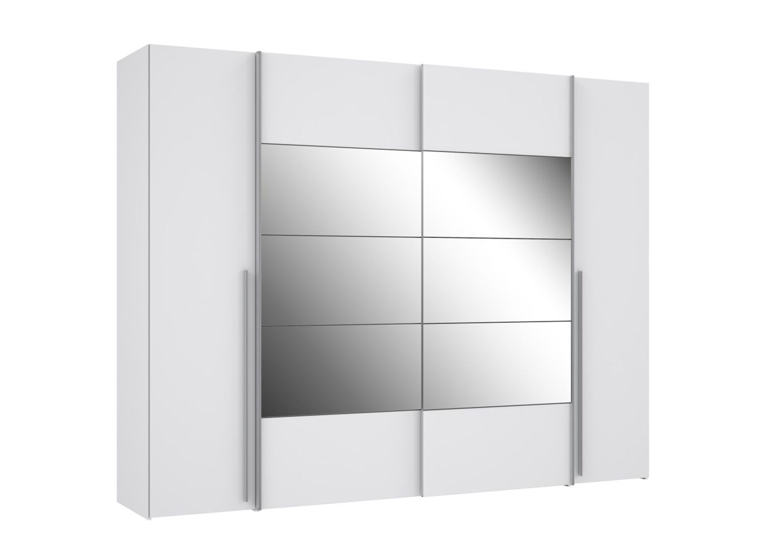 Kleerkast Narago 270cm - decor - wit - Kleerkast Narago 270cm - decor - wit