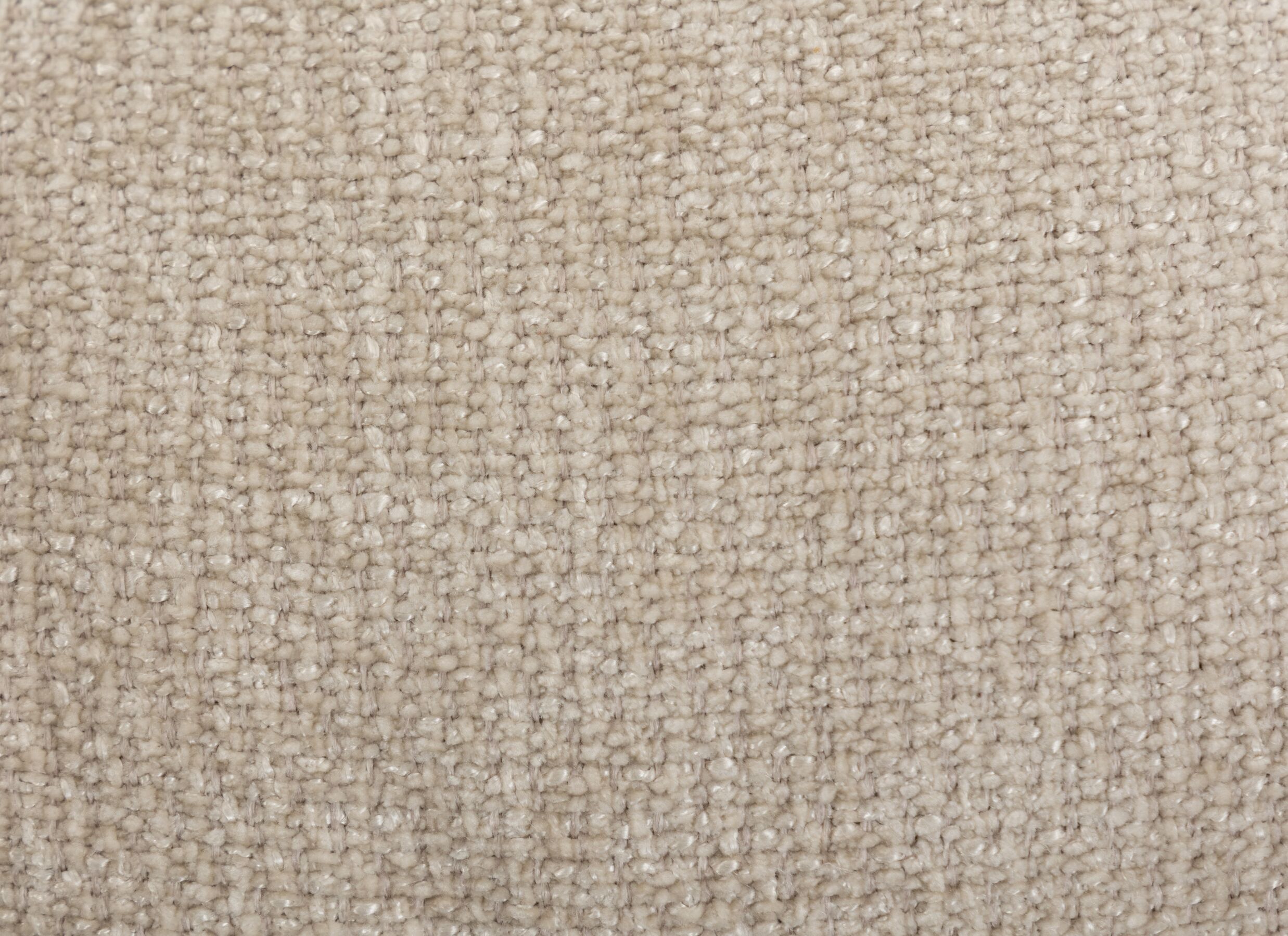Kleurstaal - Voetenbank Nouka 41x52x36-41cm - stof - beige