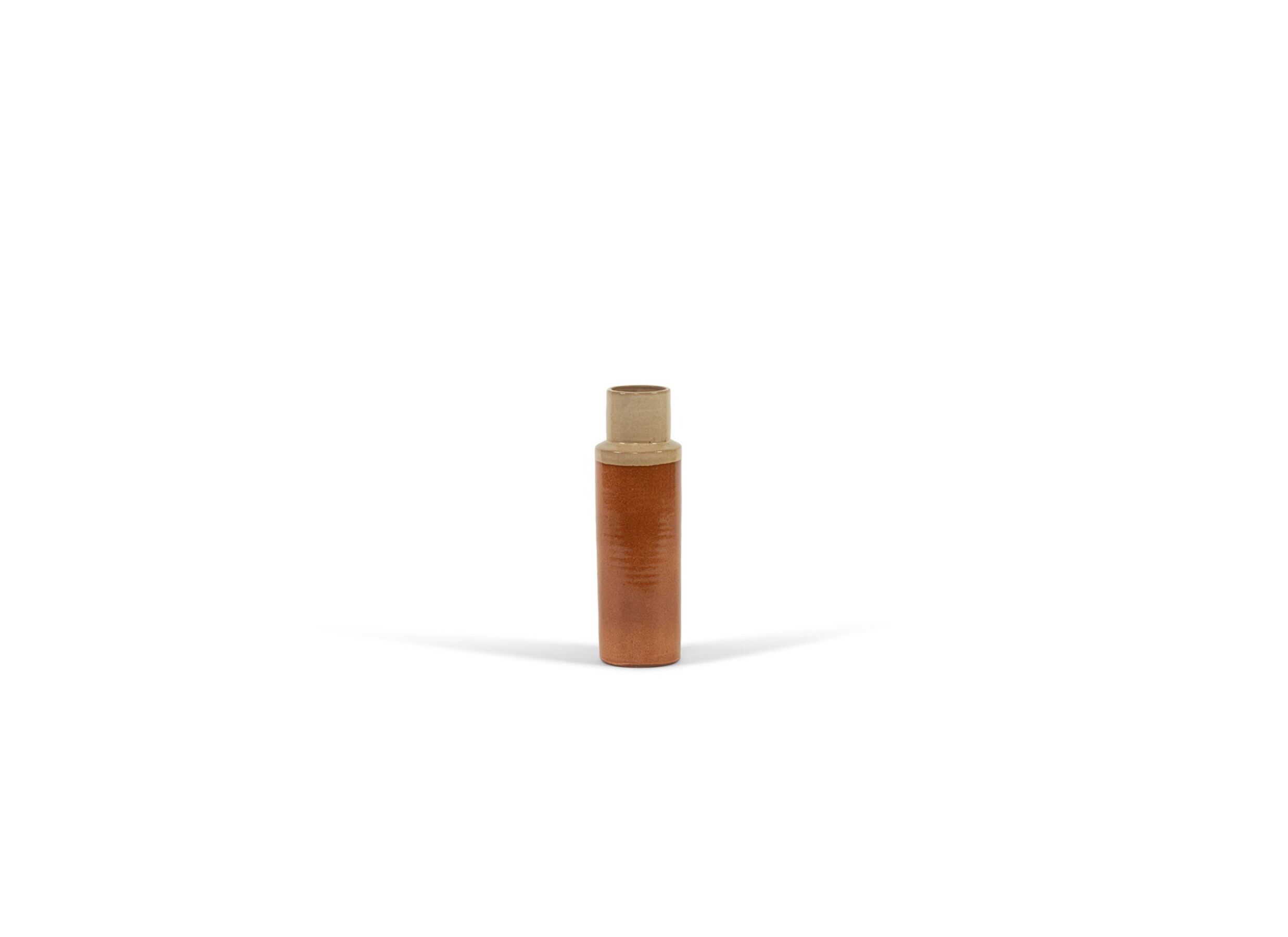Plus Important - Vase H40cm - terre cuite - brun/beige