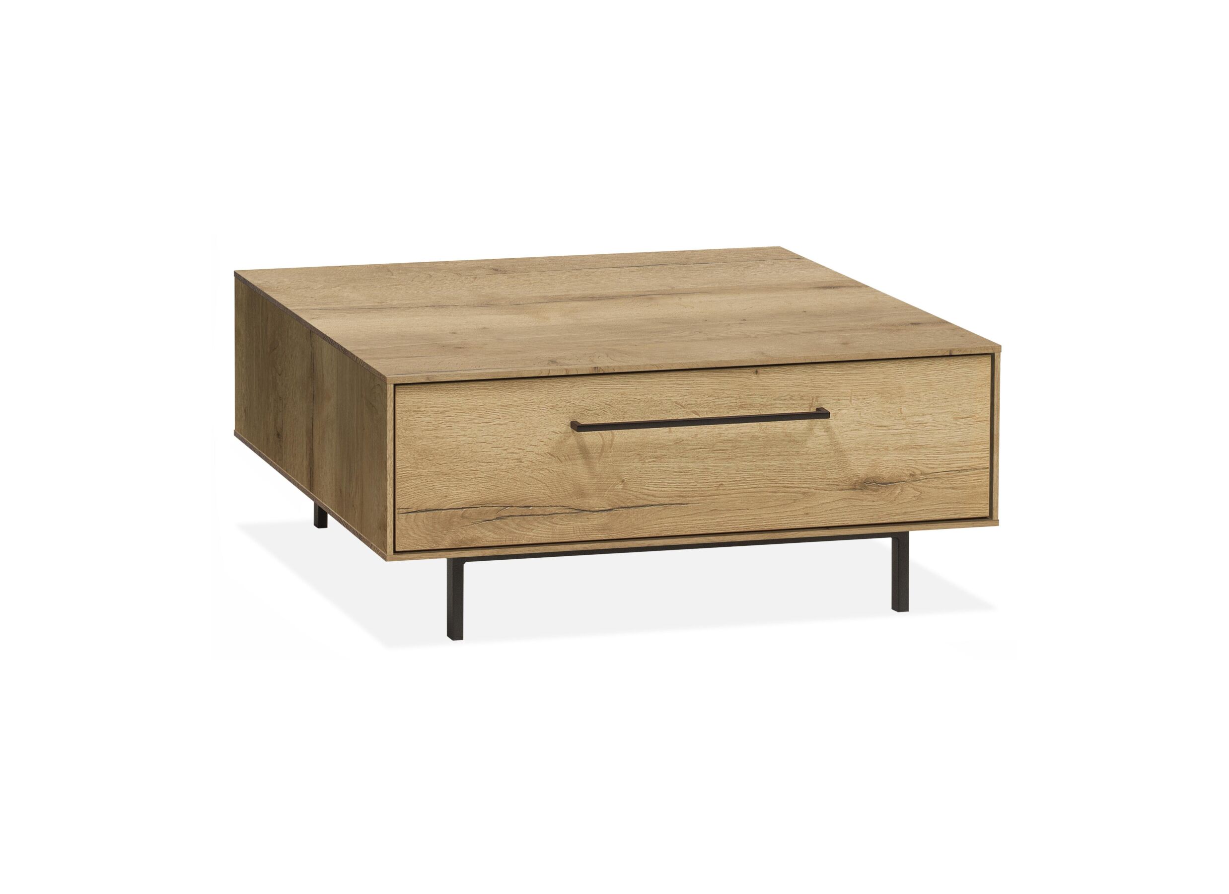 Plus Important - Table basse Borgia 80x80x35cm - lamulux - naturel
