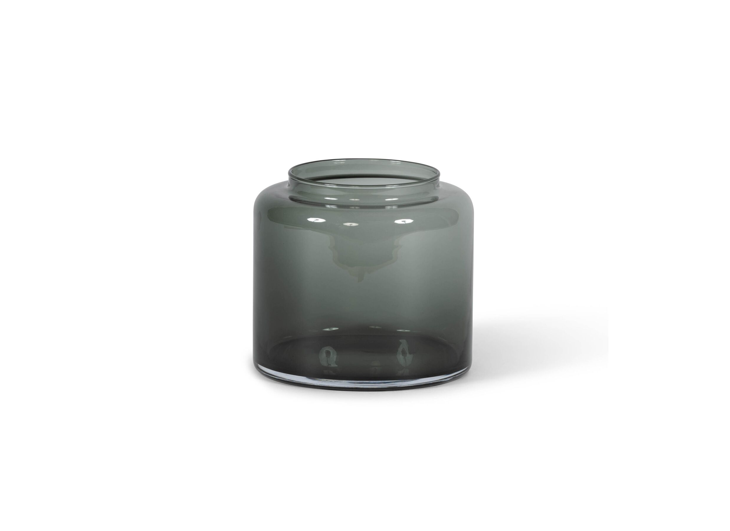Hoofdfoto - Vaas H17cm - glas - smoke