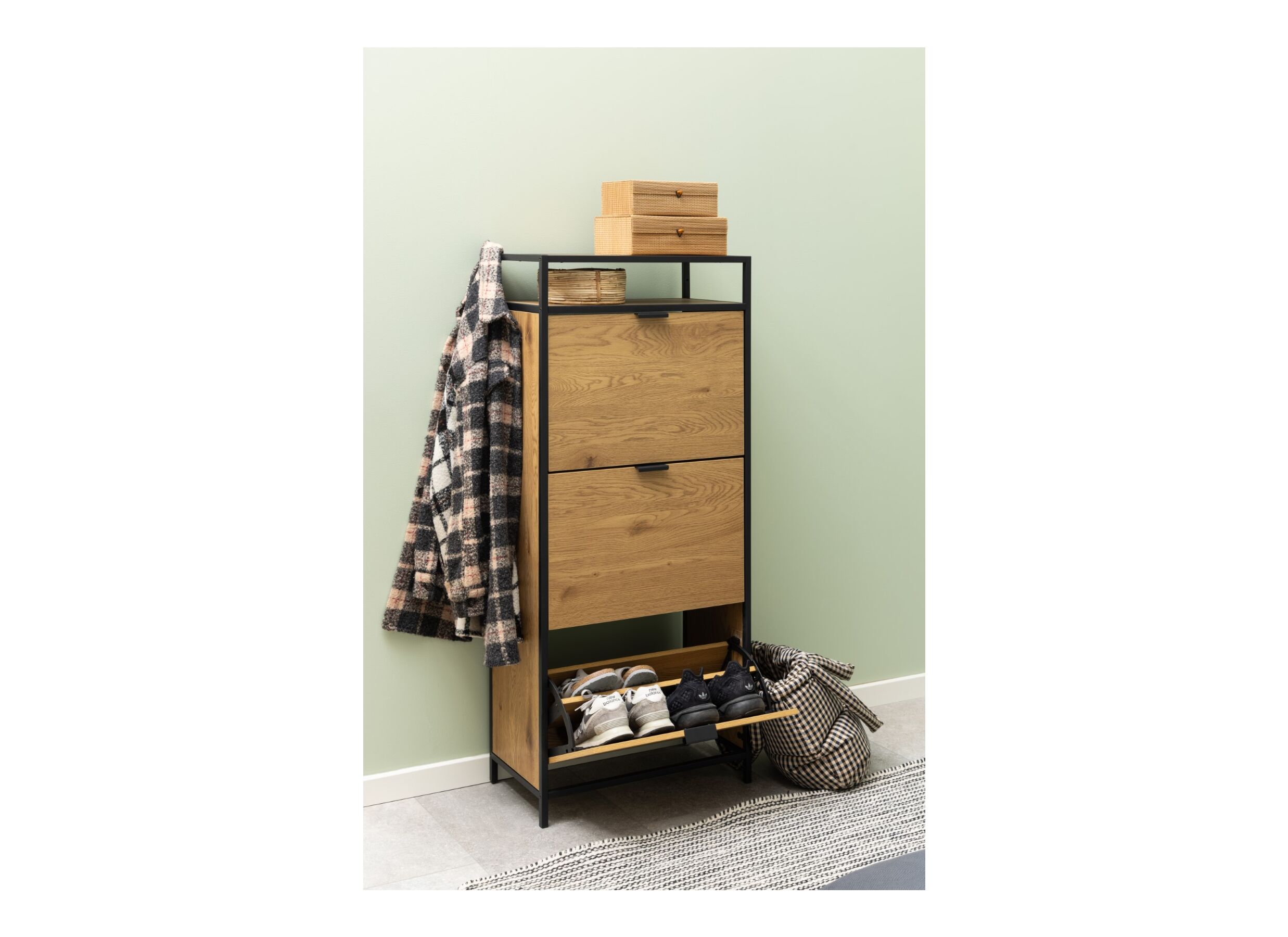 Armoire à chaussures 56x30x129cm