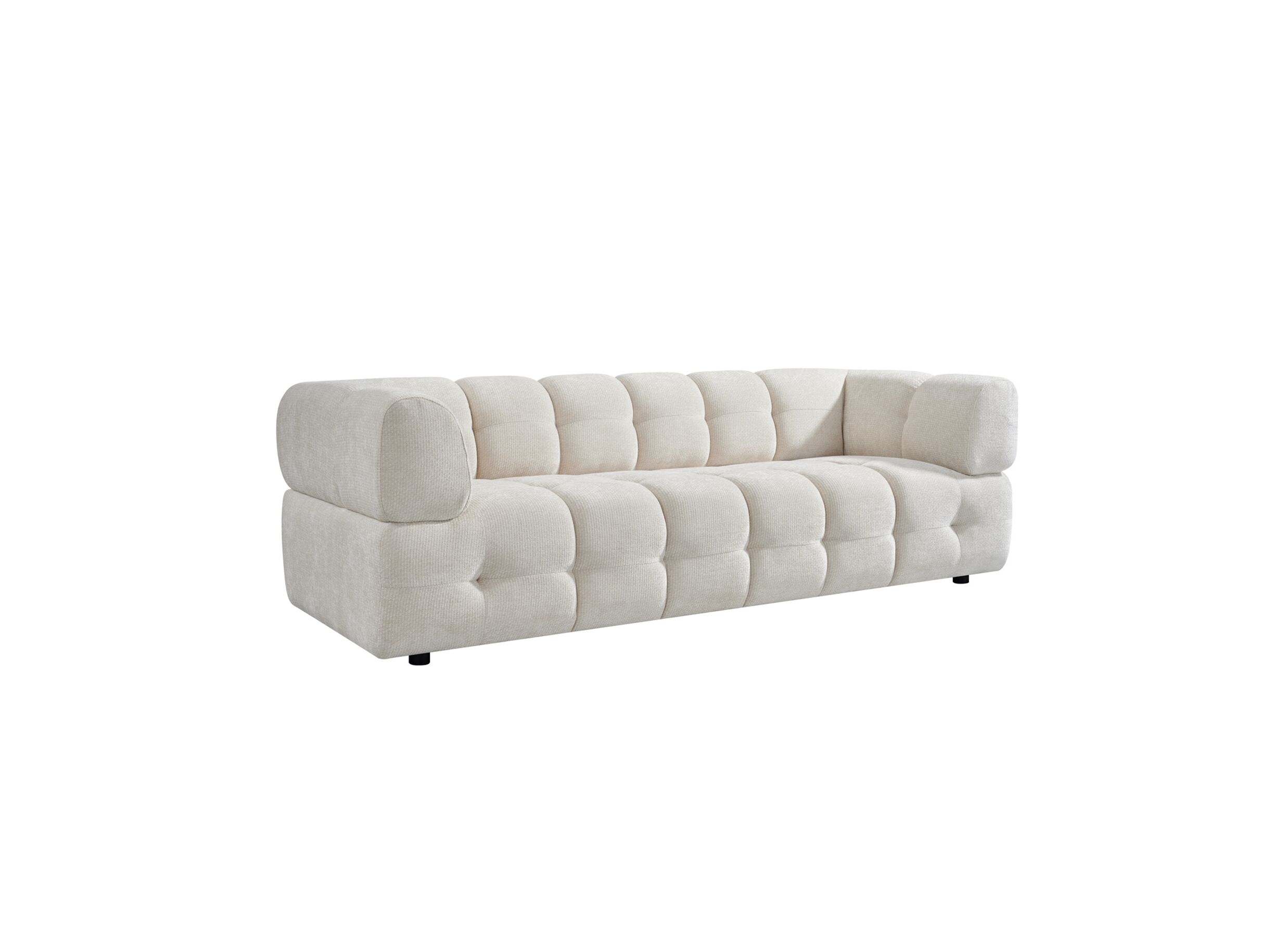 Zetel Tortuga 3-zit - polyestervezel - beige - Zetel Tortuga 3-zit - polyestervezel - beige