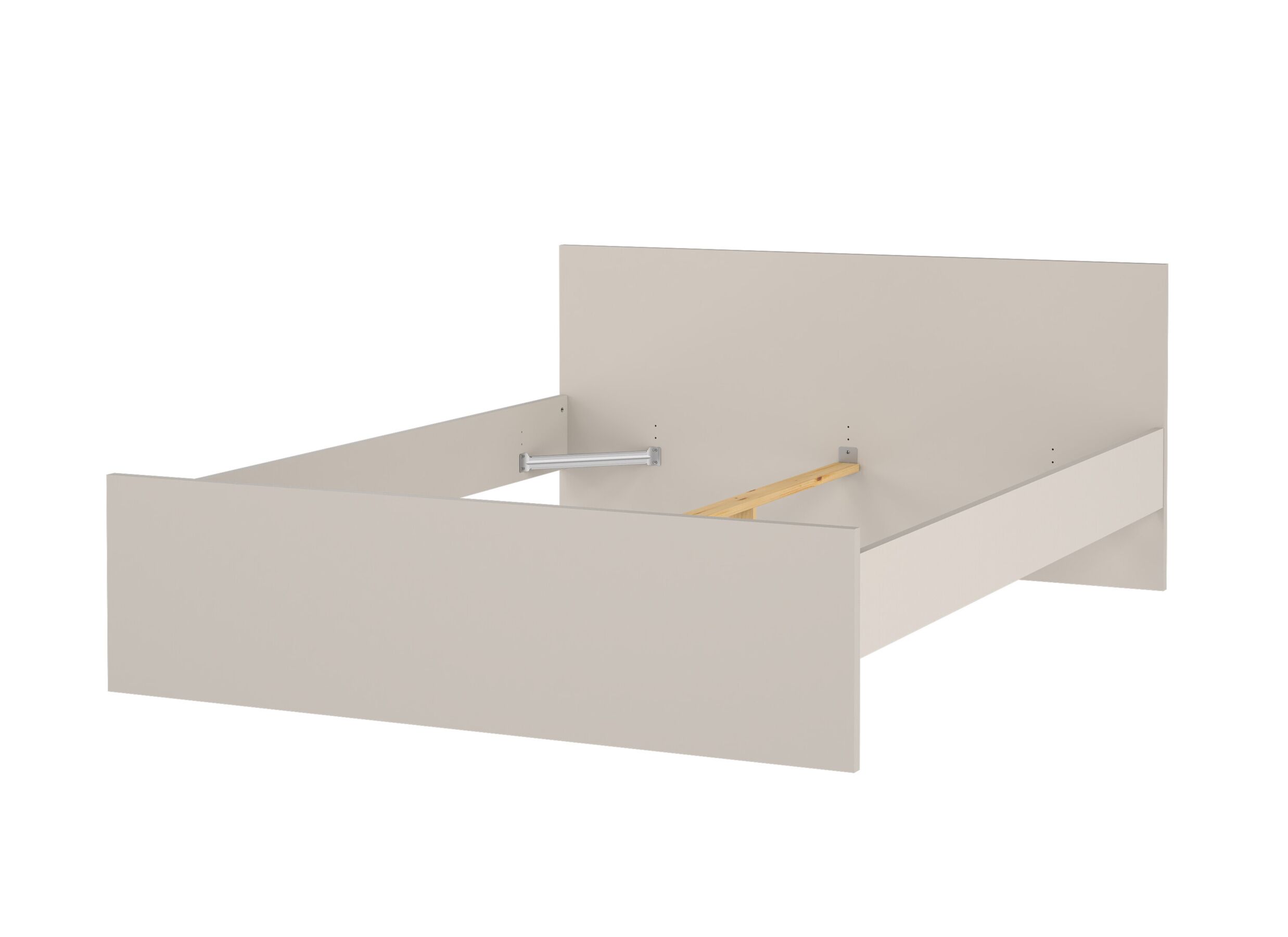 Overzichtsfoto - Bed Naia 160x200cm - decor - cashmere