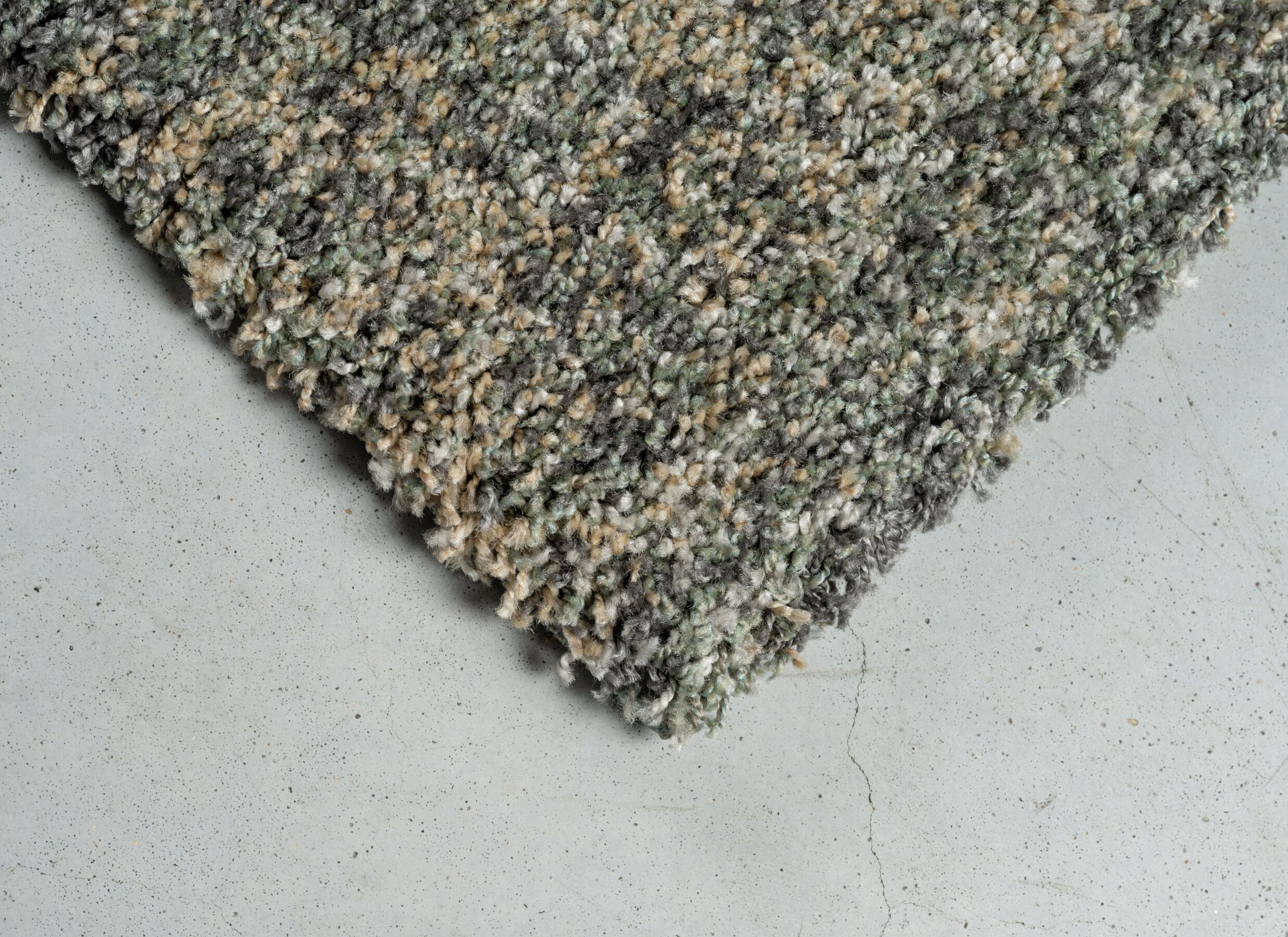 Detailfoto - Tapijt Medusa 133x195cm - heatset polypropyleen - grijs & beige