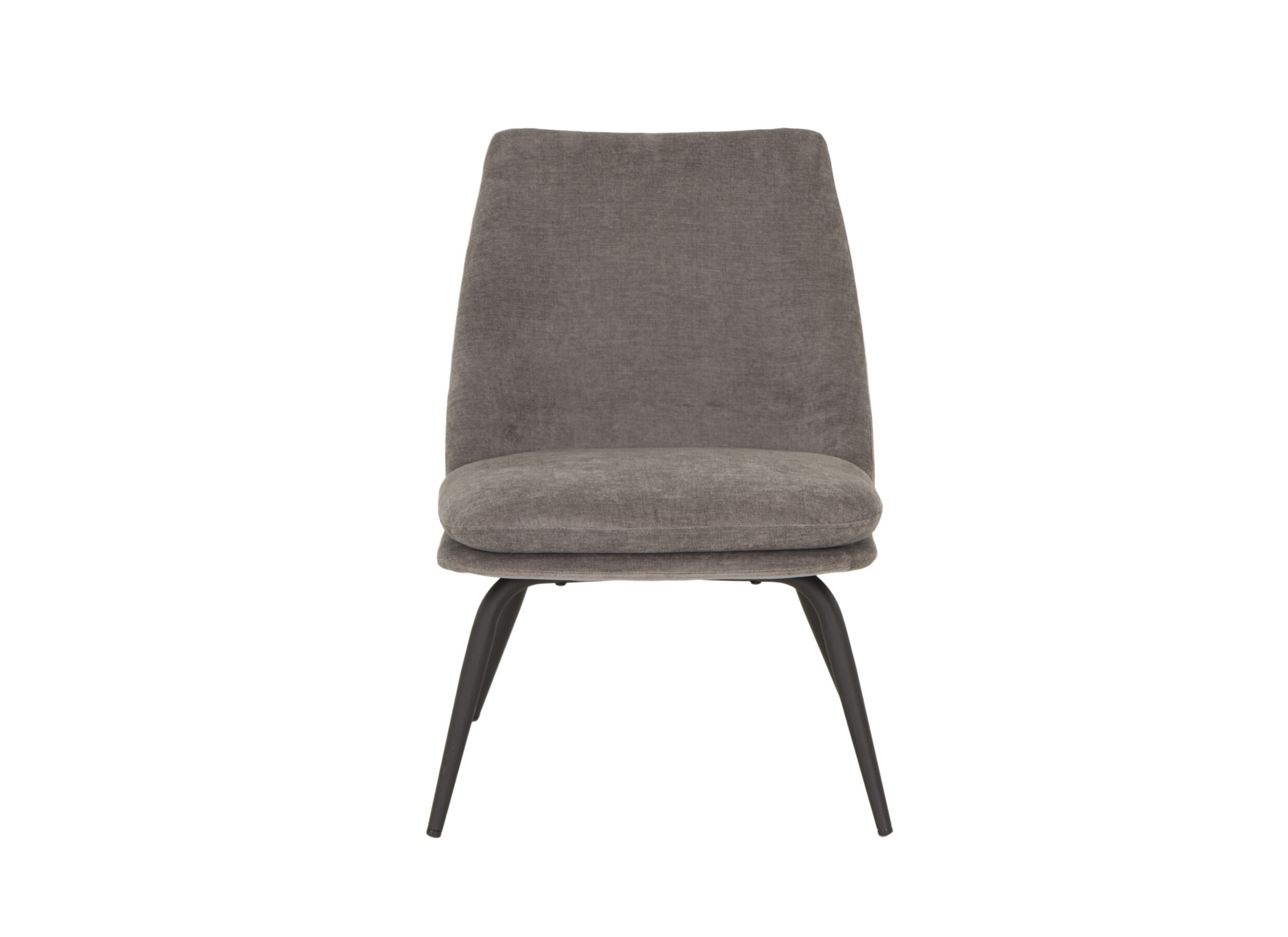 Fauteuil Yoyo 56x73x77cm - tissu - gris