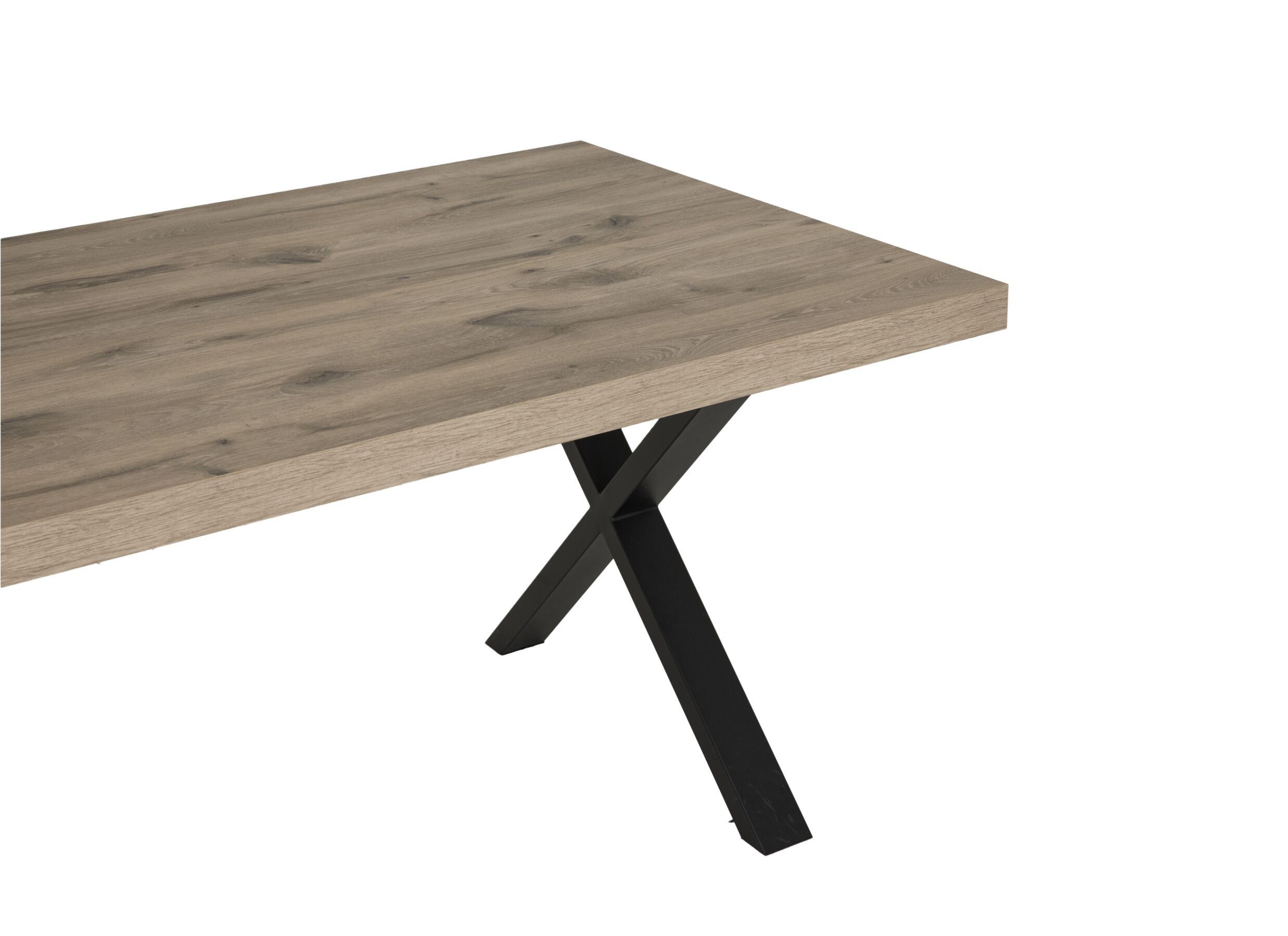 Table Stefan 200x100cm - film décoratif - canyon oak