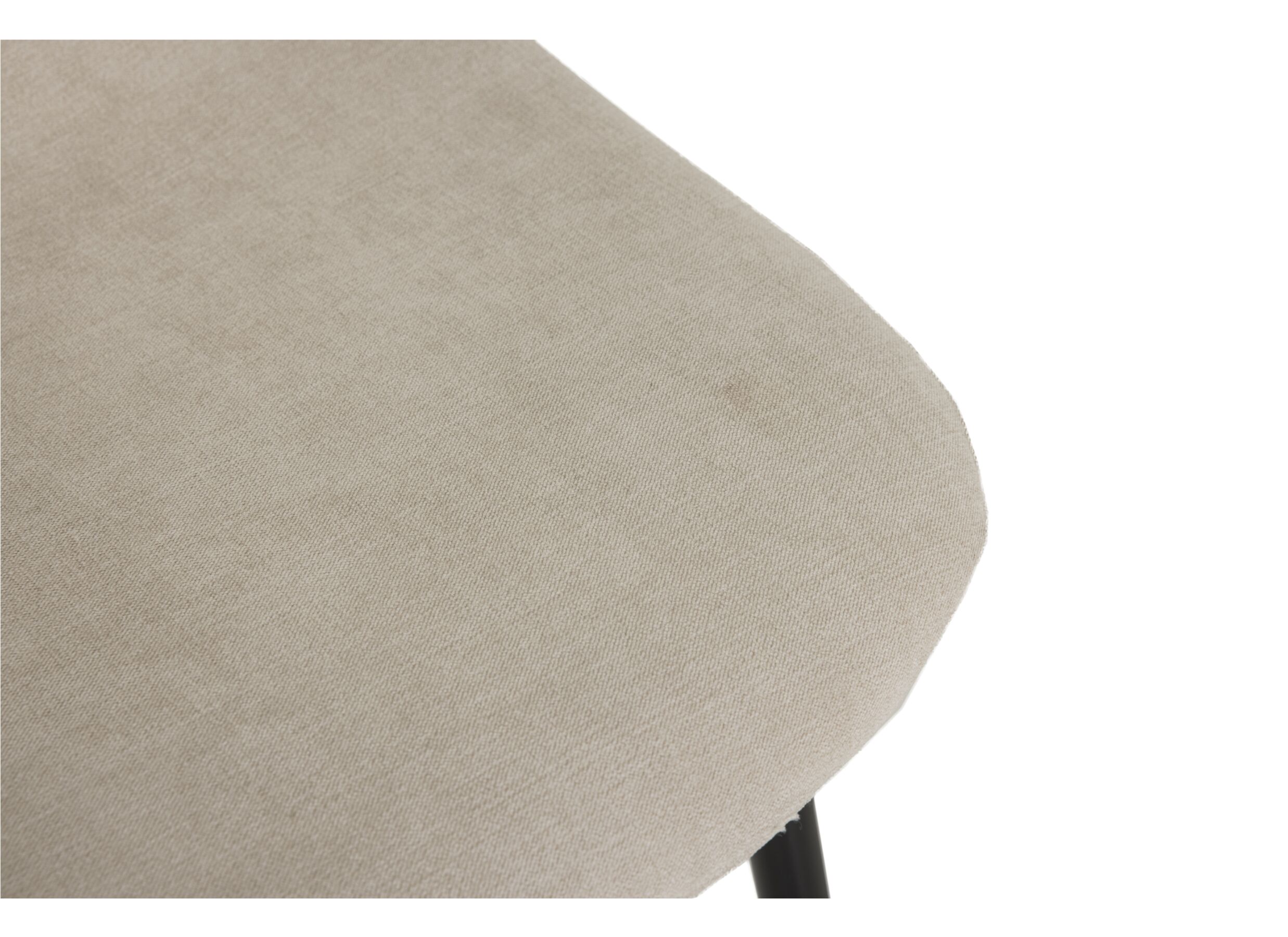 Detailfoto - Stoel Iacta 45x53x84cm - stof - beige