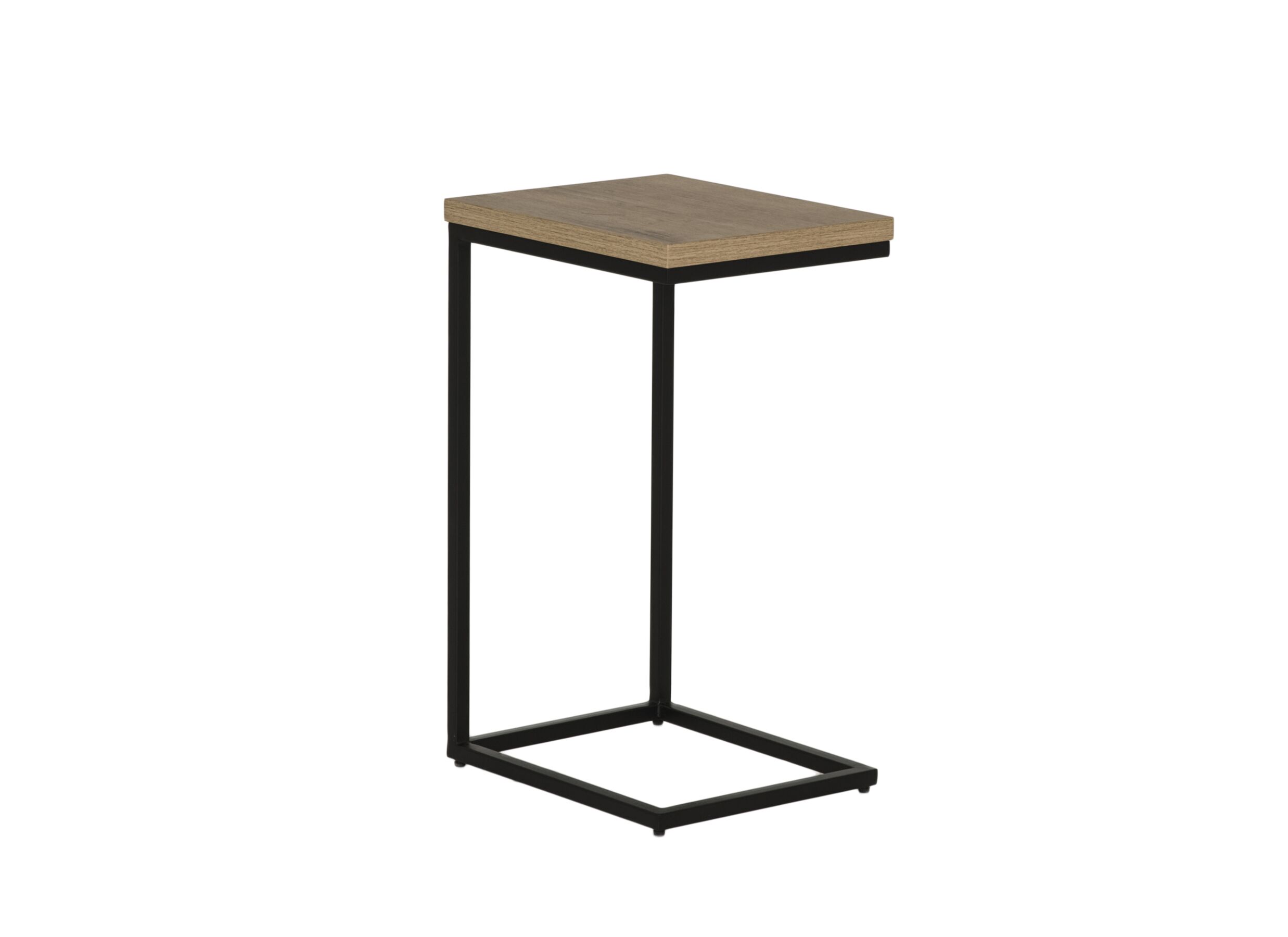 Plus Important - Table ordinateur portable Nerd 40x33x69cm - décor chêne - naturel