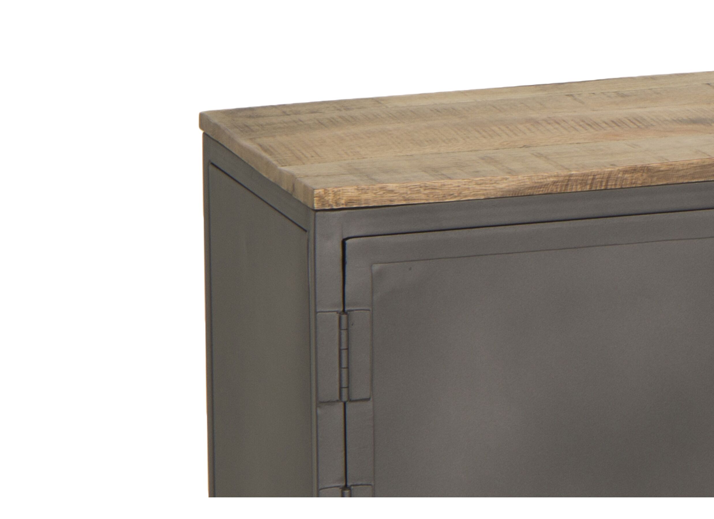 Detailfoto - Tv-meubel Zarathustra hout metaal 138cm