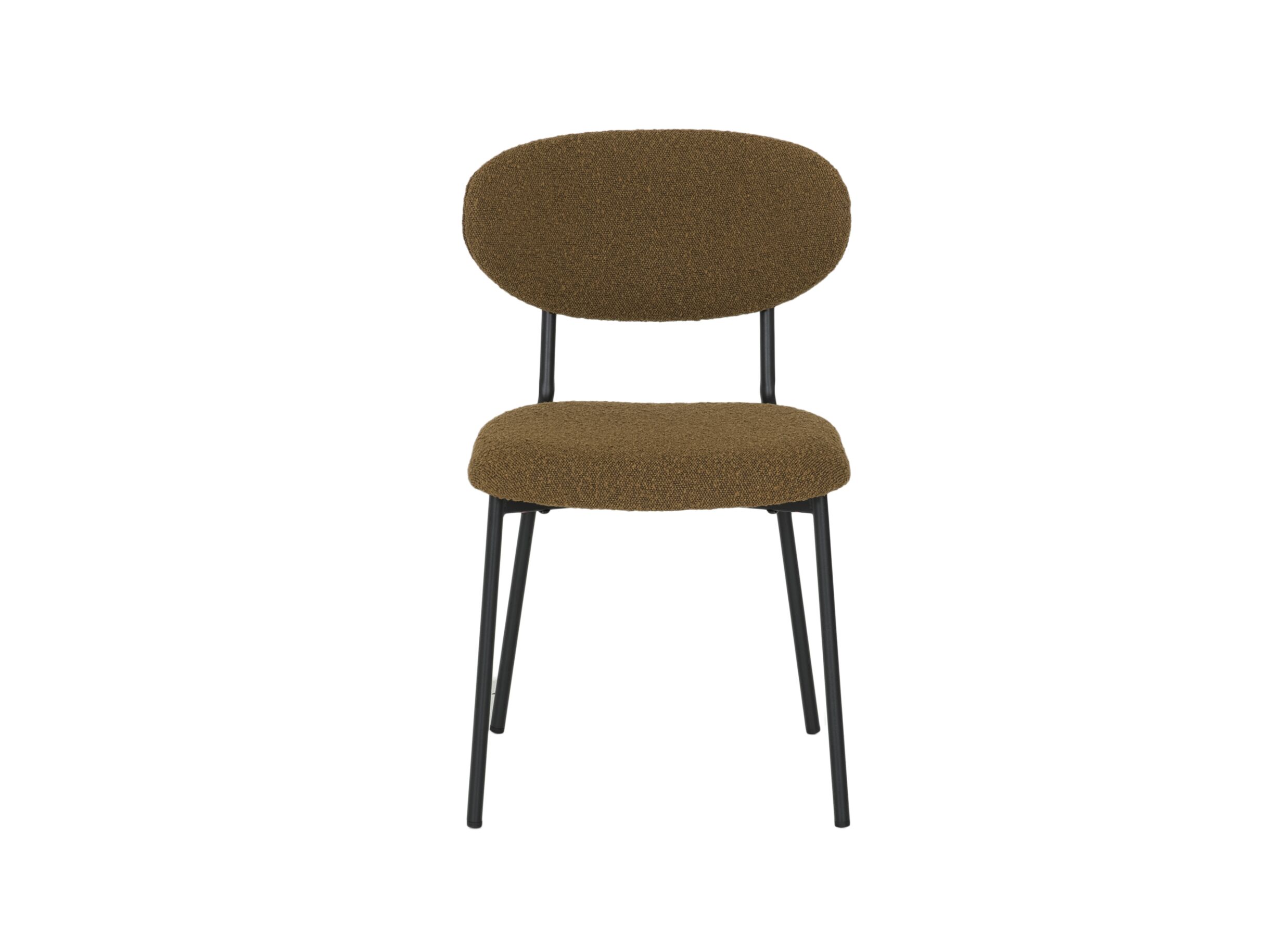 Stoel Jumper 46x53x79cm - stof - mosterd