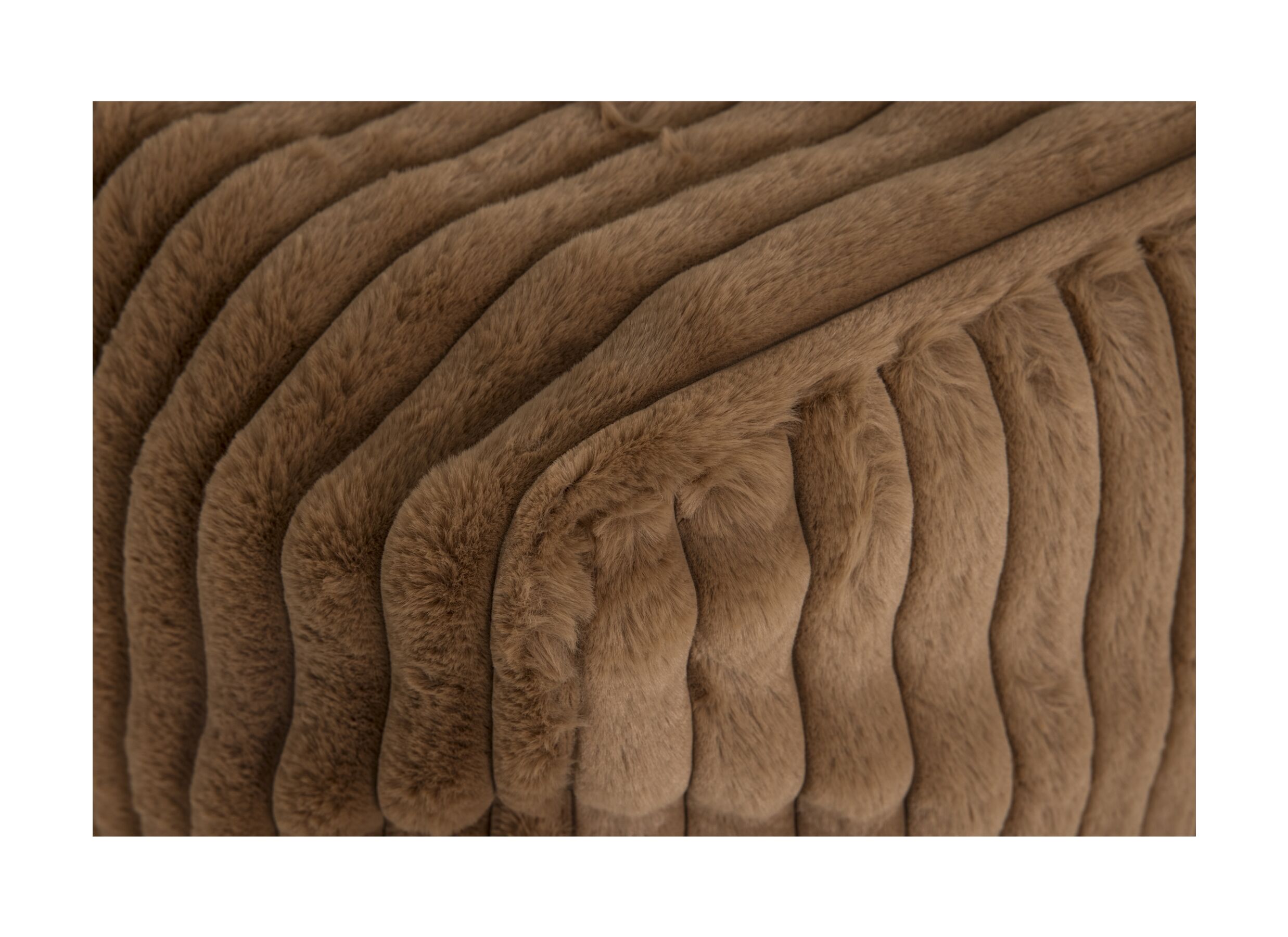 Detailfoto - Zitzak Sitzi 40x40cm - polyestervezel - bruin