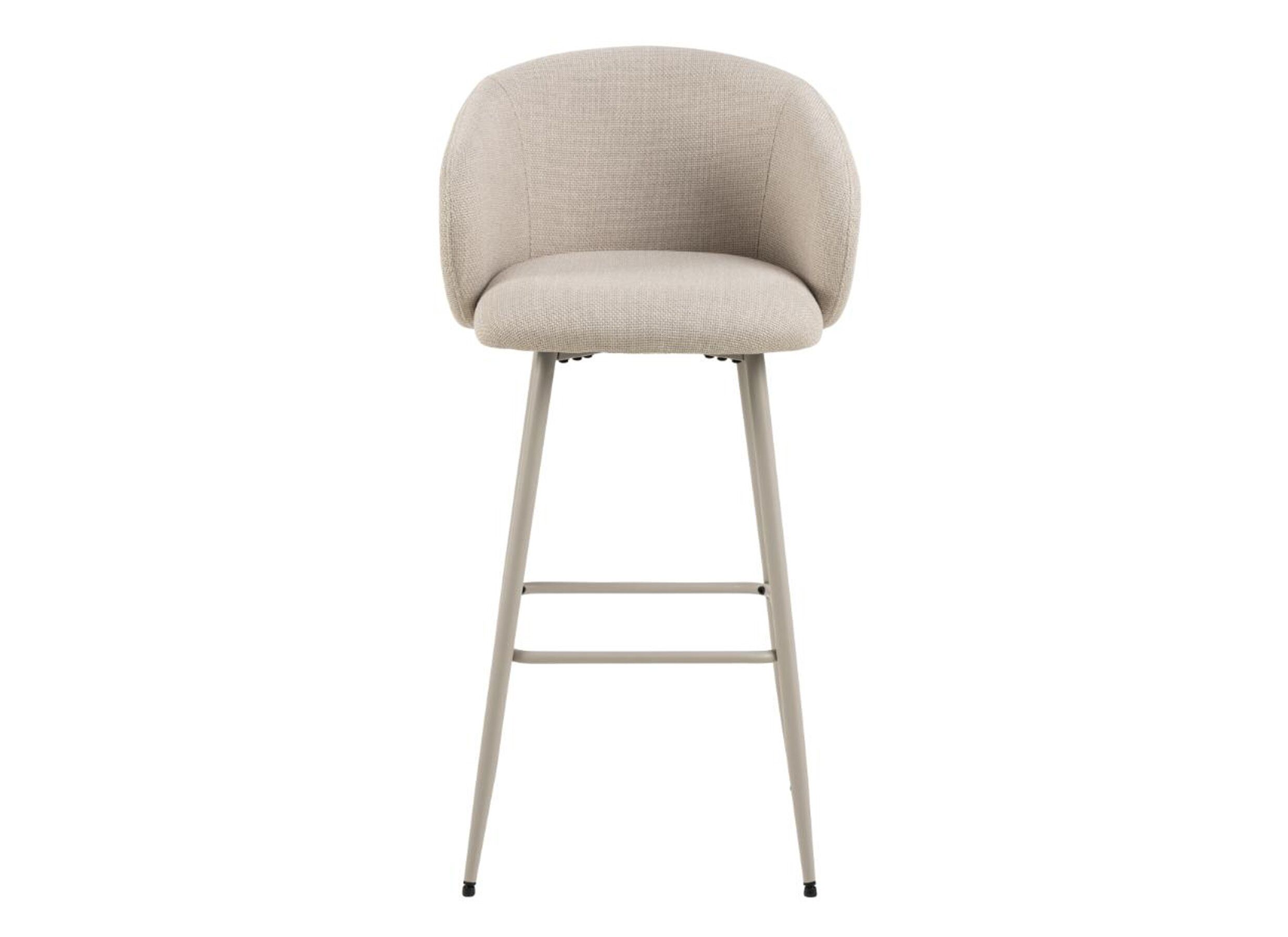 Overzichtsfoto - Barstoel ZH78cm - stof - beige