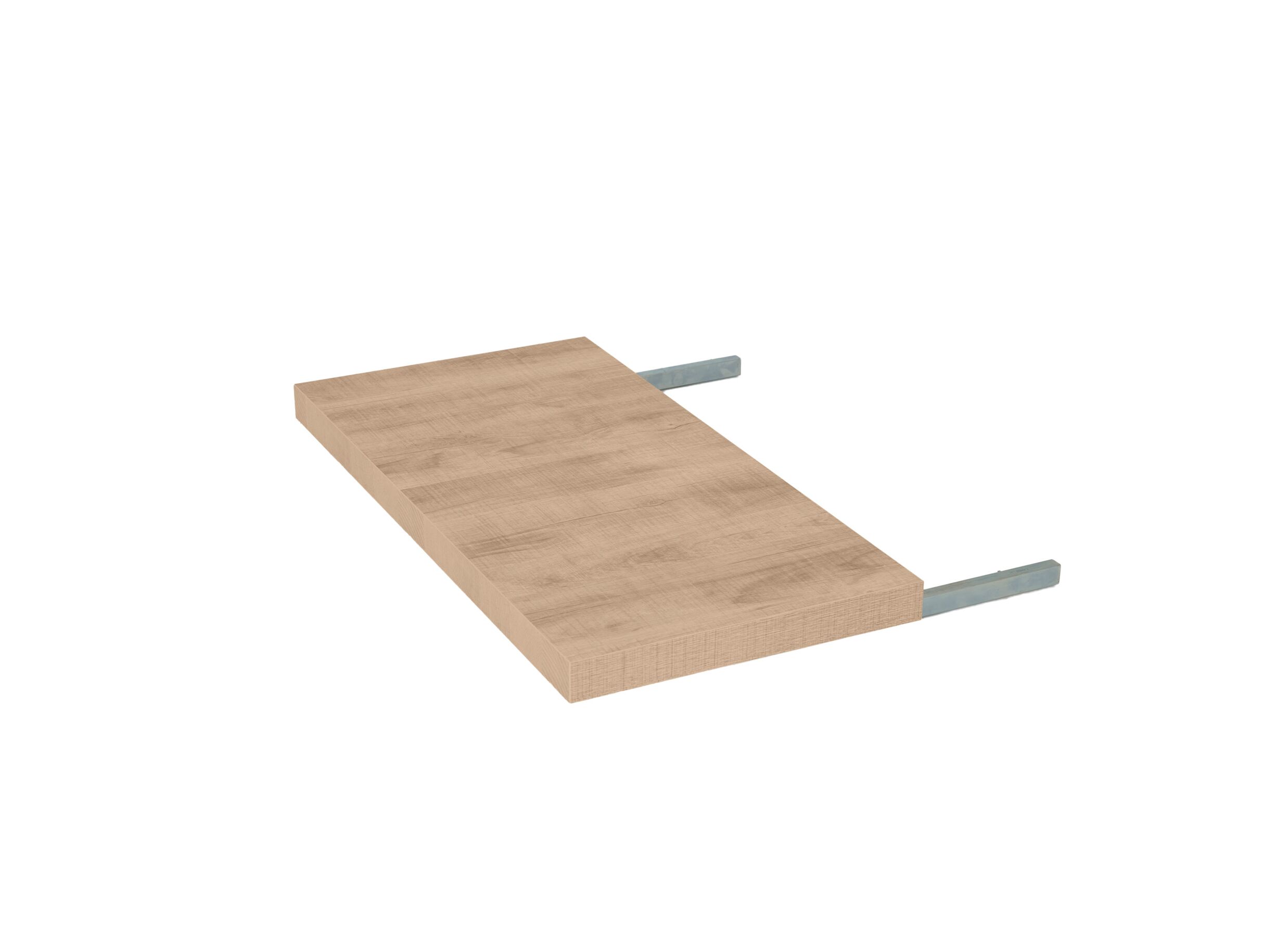 Verlengblad 100x50cm - meubelplaat - castella eik