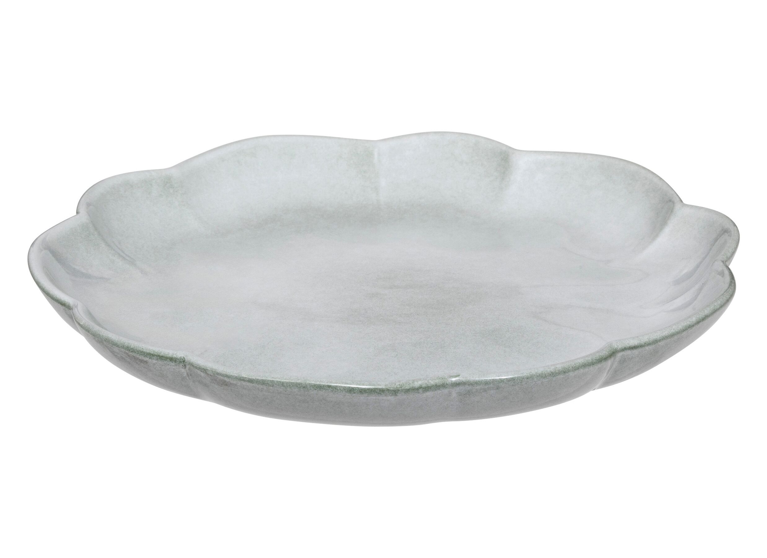 Plus Important - Assiette Aude Ø26cm - stoneware - vert celadon