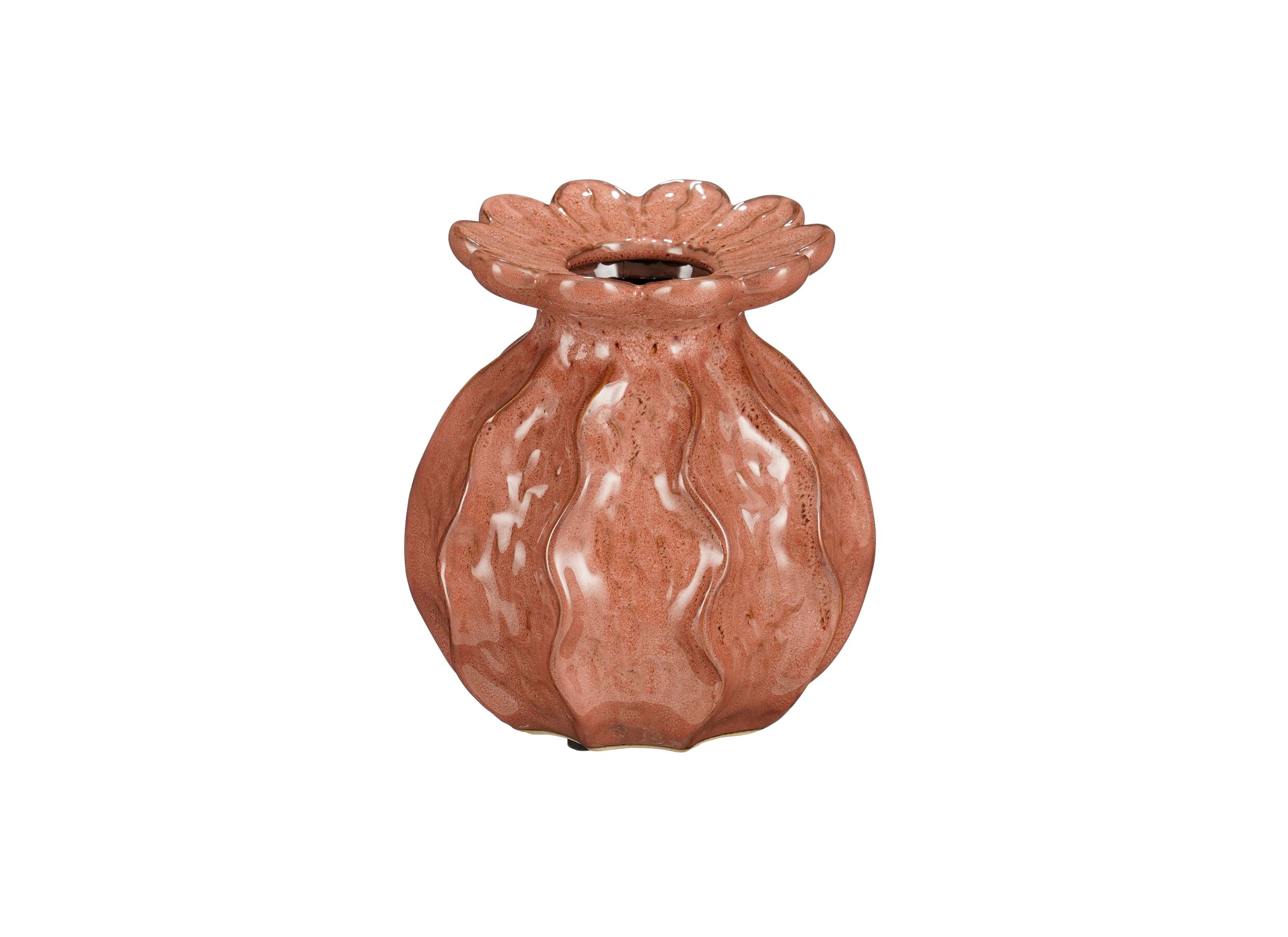 Vaas Marly Ø16 - Vase Marly Ø16,5x17,5cm - stoneware - terre cuite