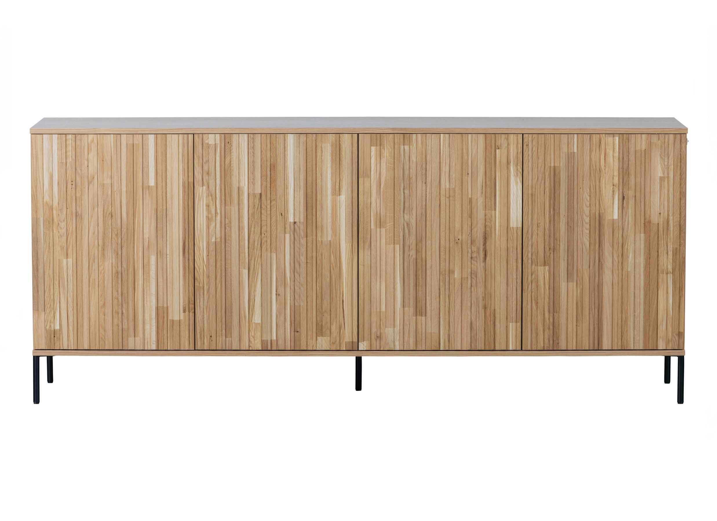 Dressoir New Gravure 200x44x85cm - eik fineer - naturel