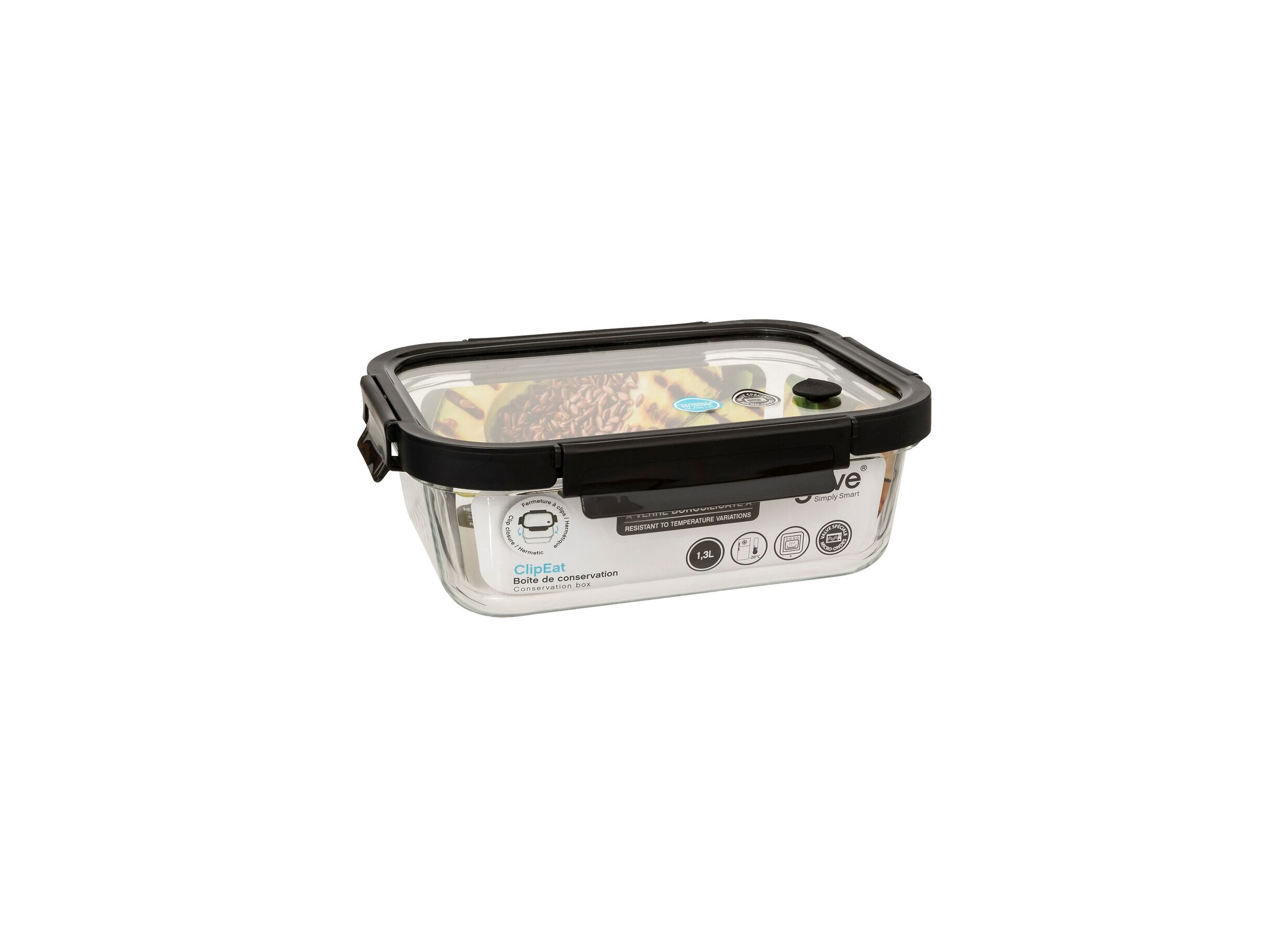 Overzichtsfoto - Bewaardoos ClipEatPlus 1.3L