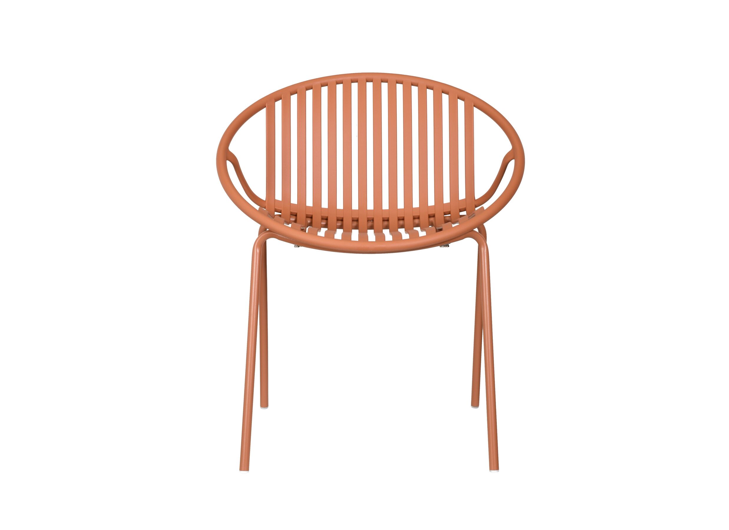 Overzichtsfoto - Tuinstoel Chaplin metaal - oranje