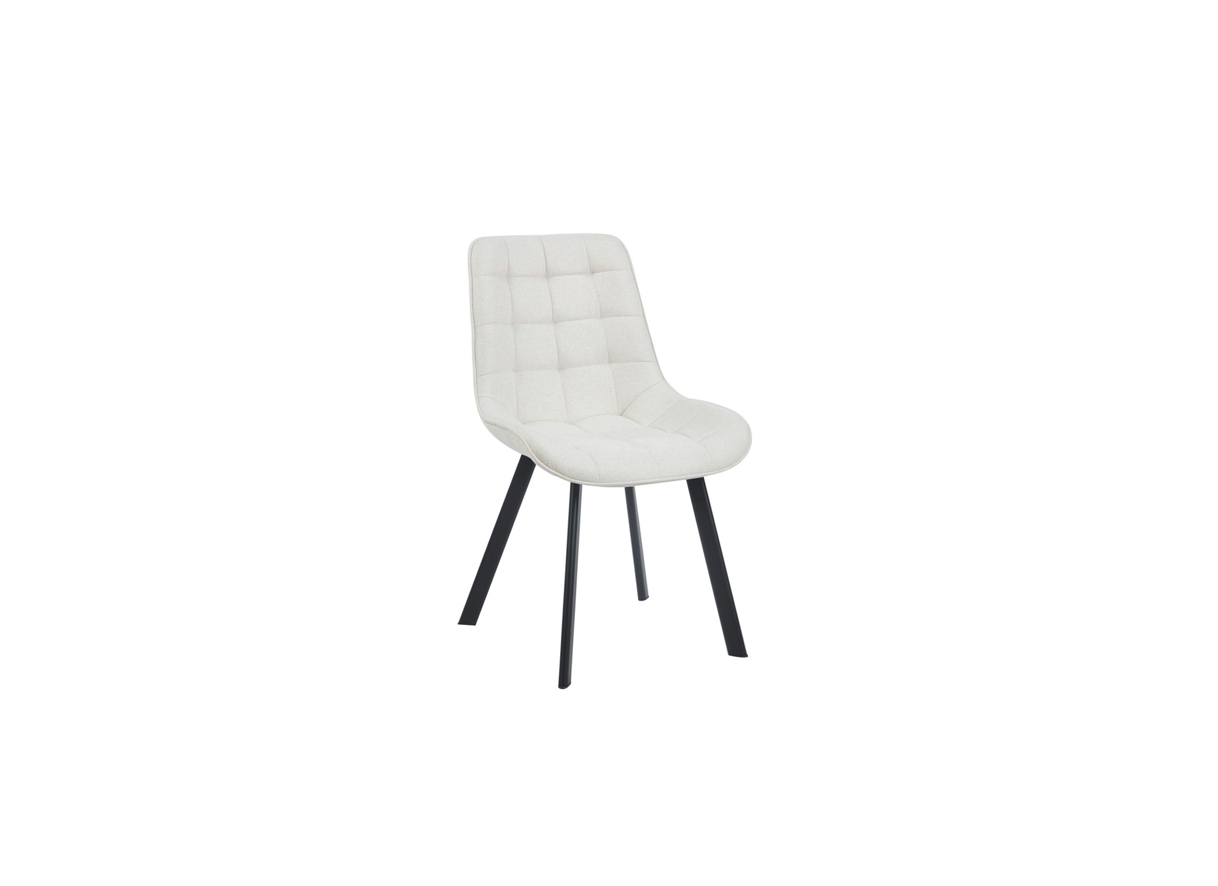 Stoel Gunner 52x60 - Stoel Gunner 52x60,5x85cm - polyestervezel - beige