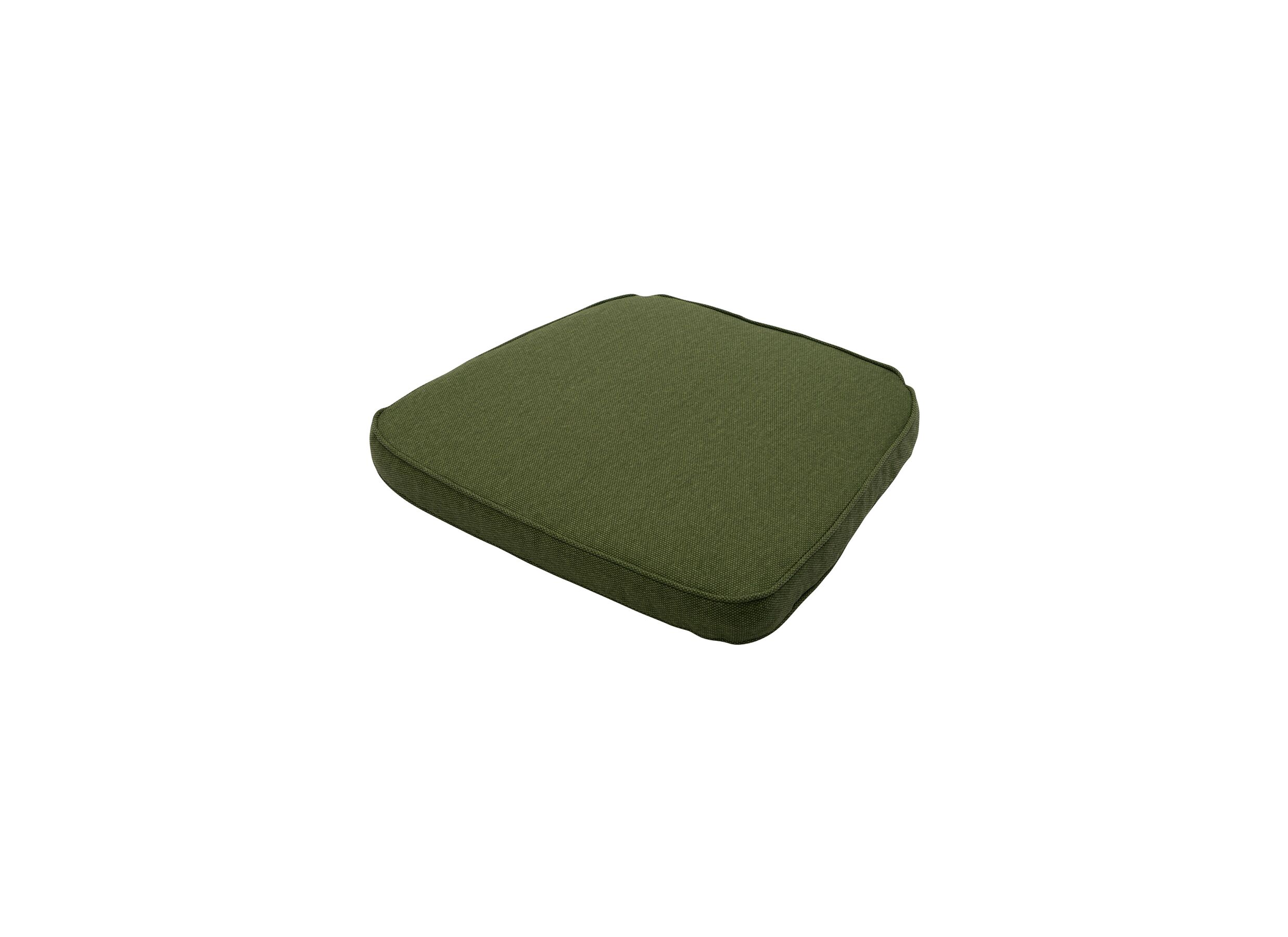 Coussin d'assise Wicker 48x46cm vert mousse - Coussin d'assise Wicker 48x46cm vert mousse