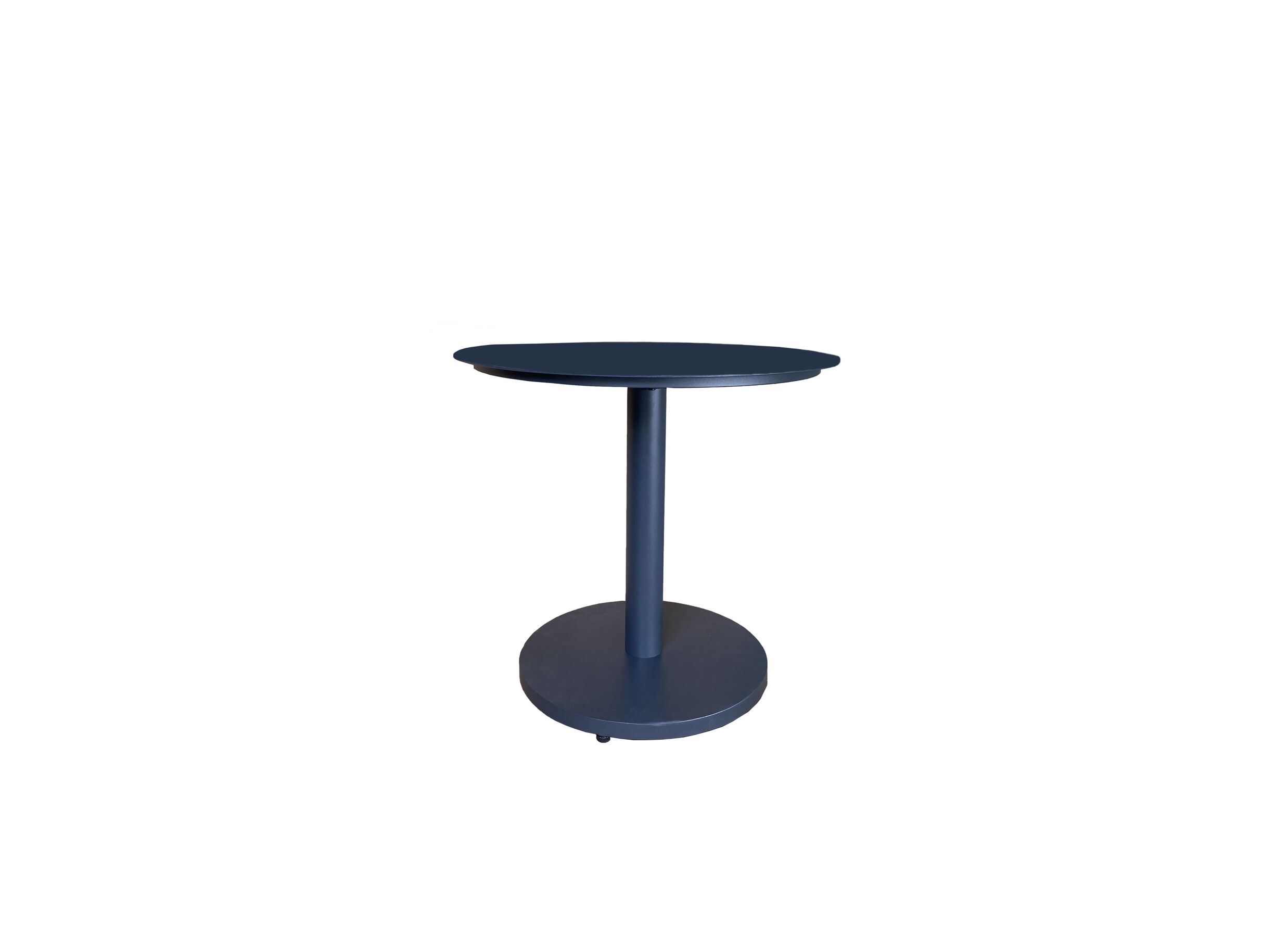 Overzichtsfoto - Bijzettafel Marco Ø55cm - aluminium - zwart