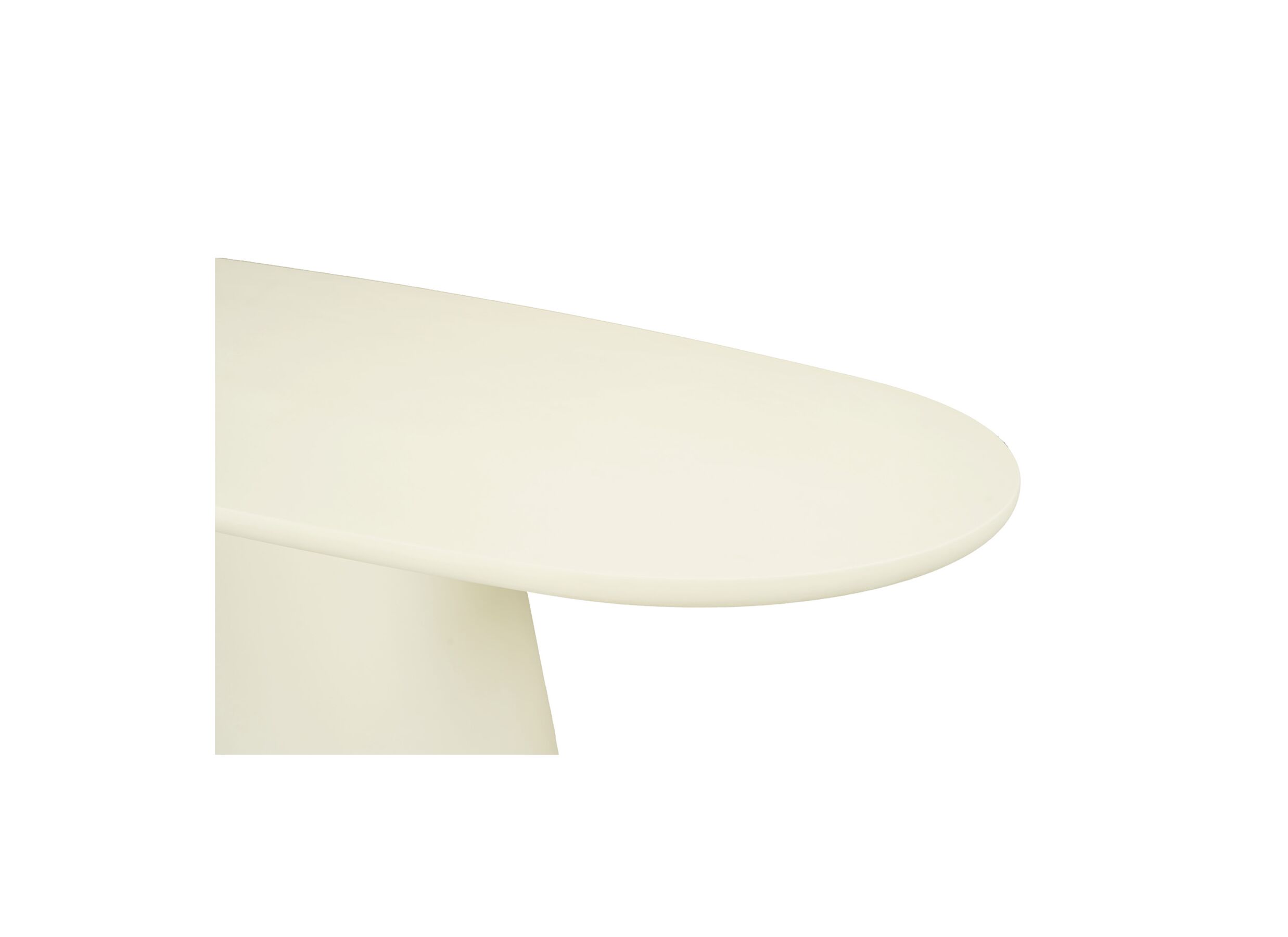 Detail - Table Astra 220x100cm - micro ciment - beige