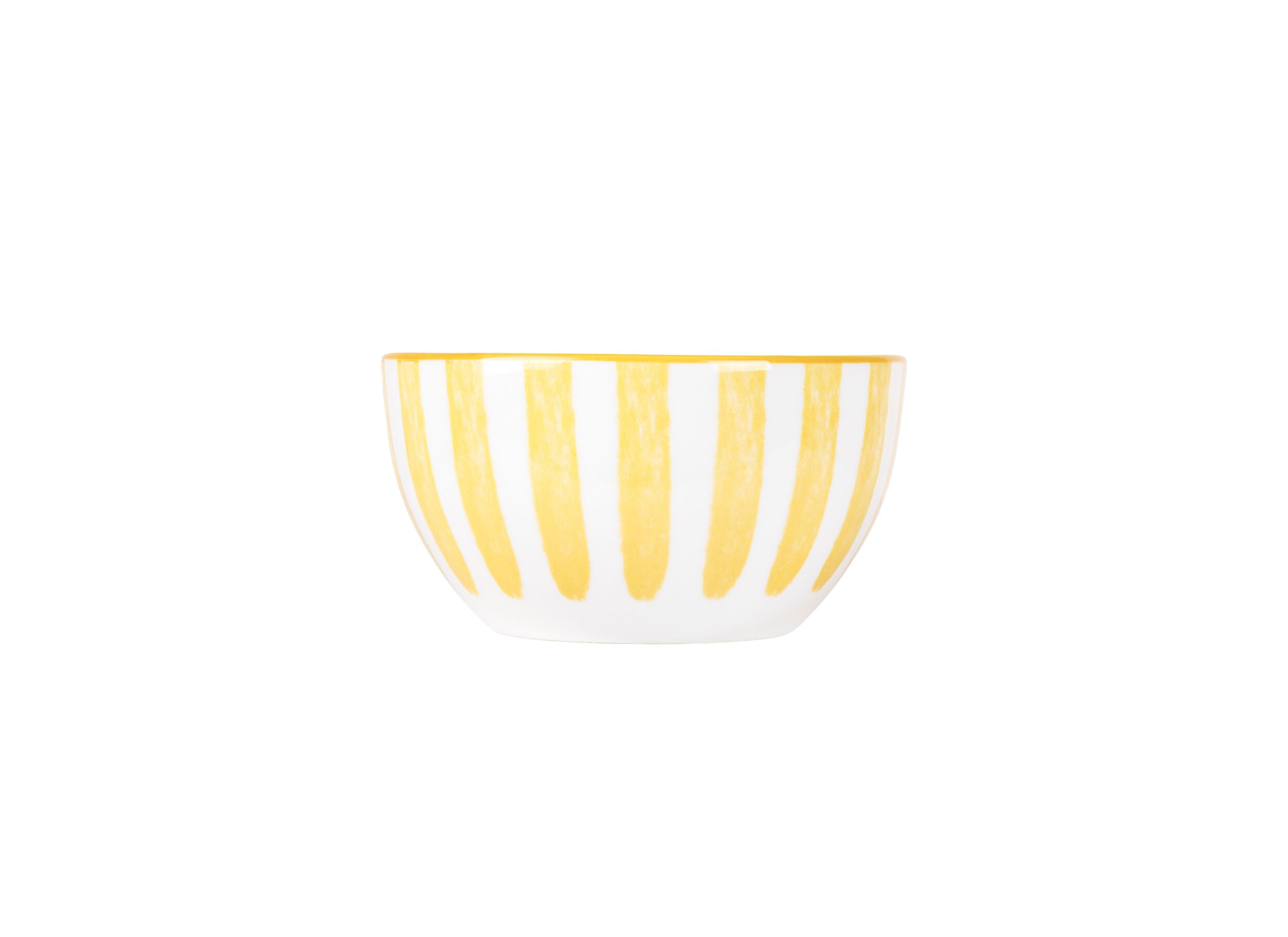 Overzichtsfoto - Kom Cabana Ø11,5cm - porselein - geel