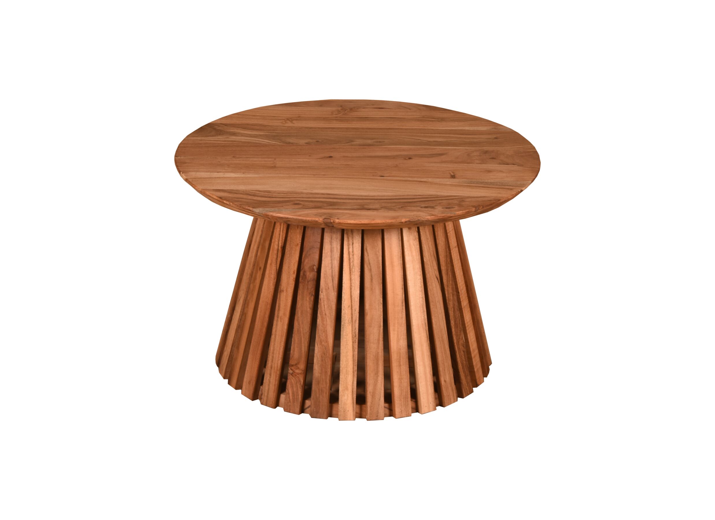 Salontafel Thorn Ø70cm - acacia massief - naturel