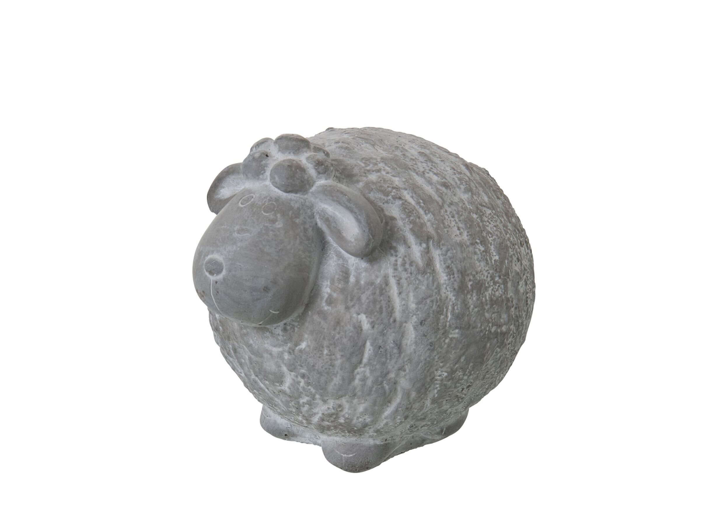 Plus Important - Statuette Mouton 14x11,5x12,5cm - ciment - gris