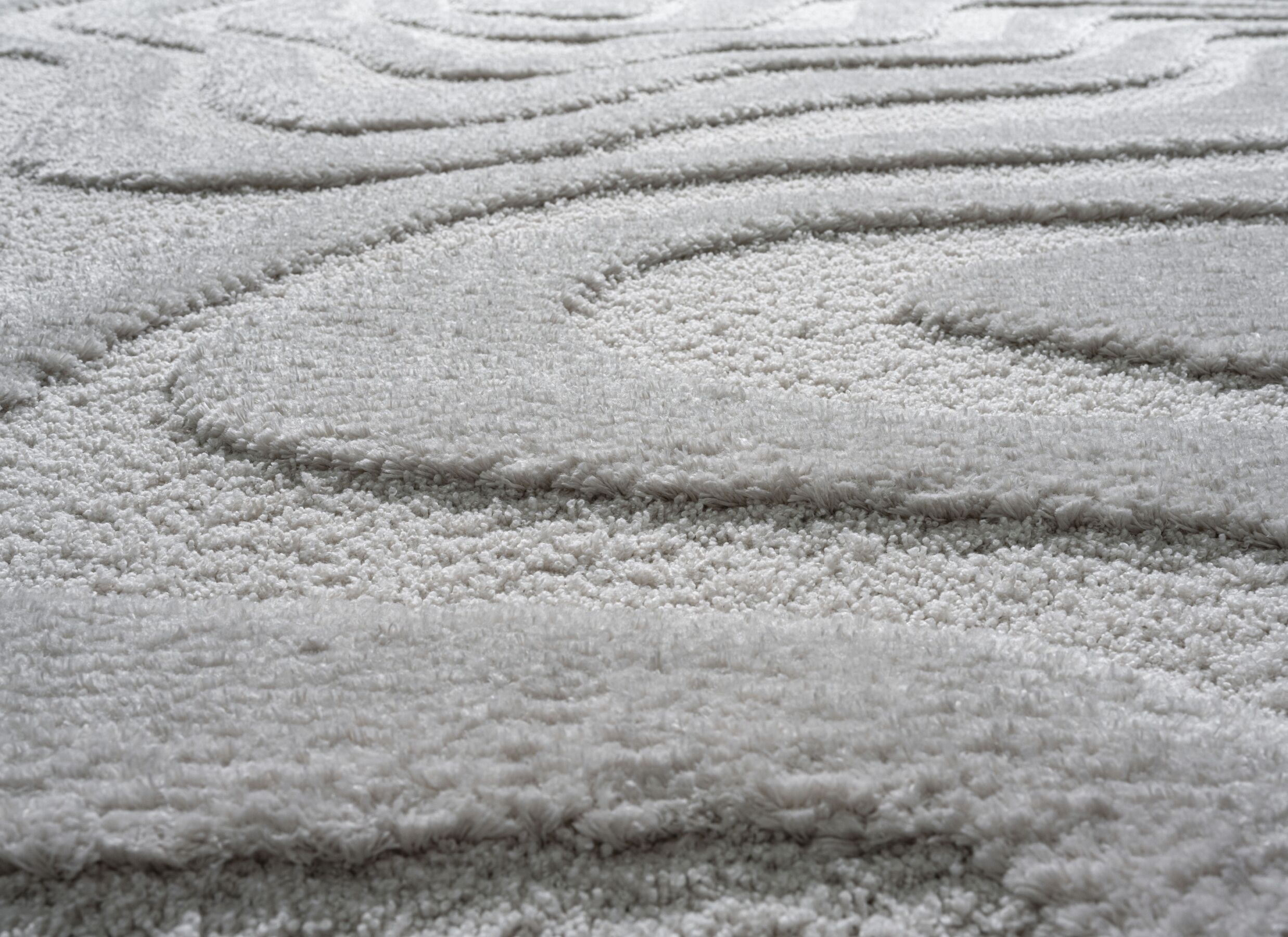 Detailfoto - Tapijt Madagaskar 160x230cm - polyester - wit