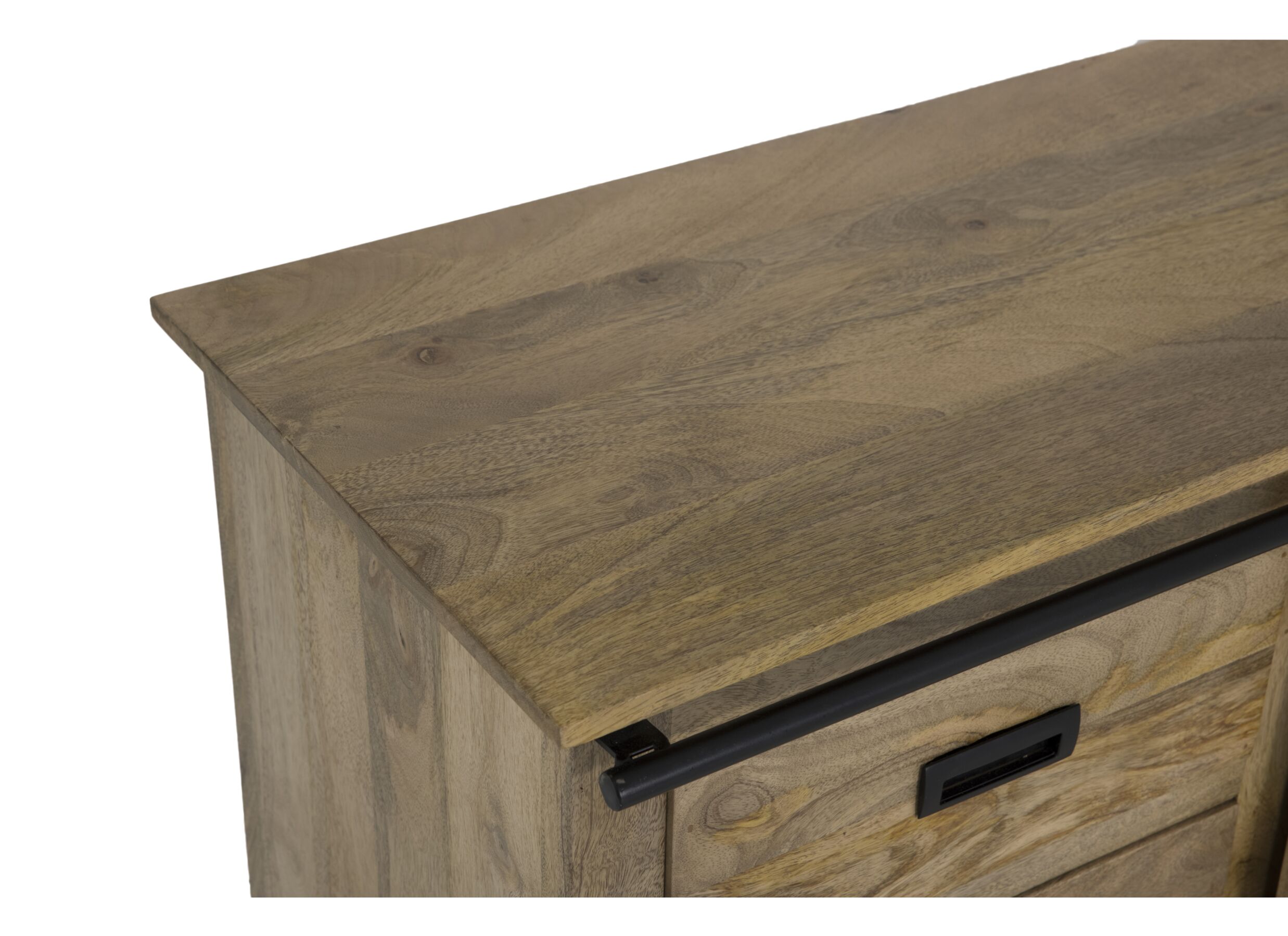 Detailfoto - Dressoir Gorgo 190cm - mango massief - naturel