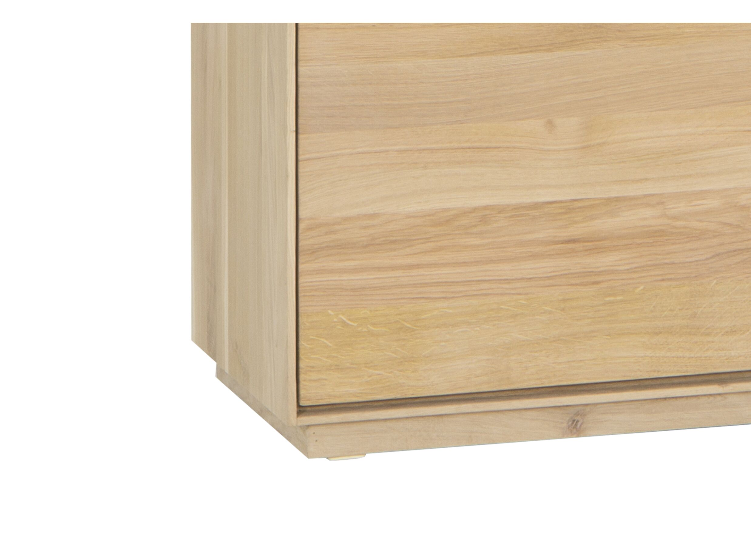 Buffet Caviar 170cm - chêne massif & décor - naturel
