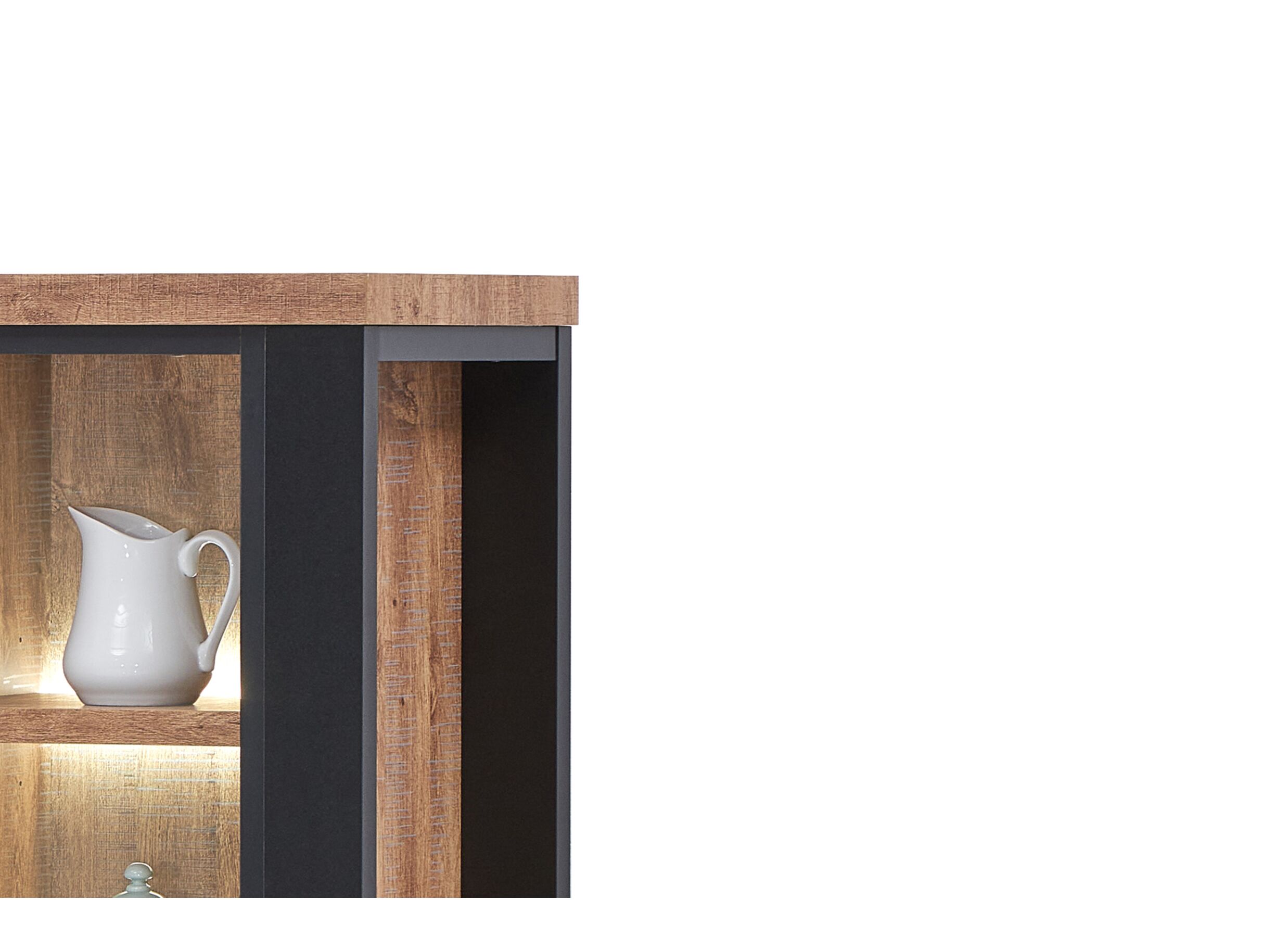 Barkast Estrella 120cm - decor - industrial oak