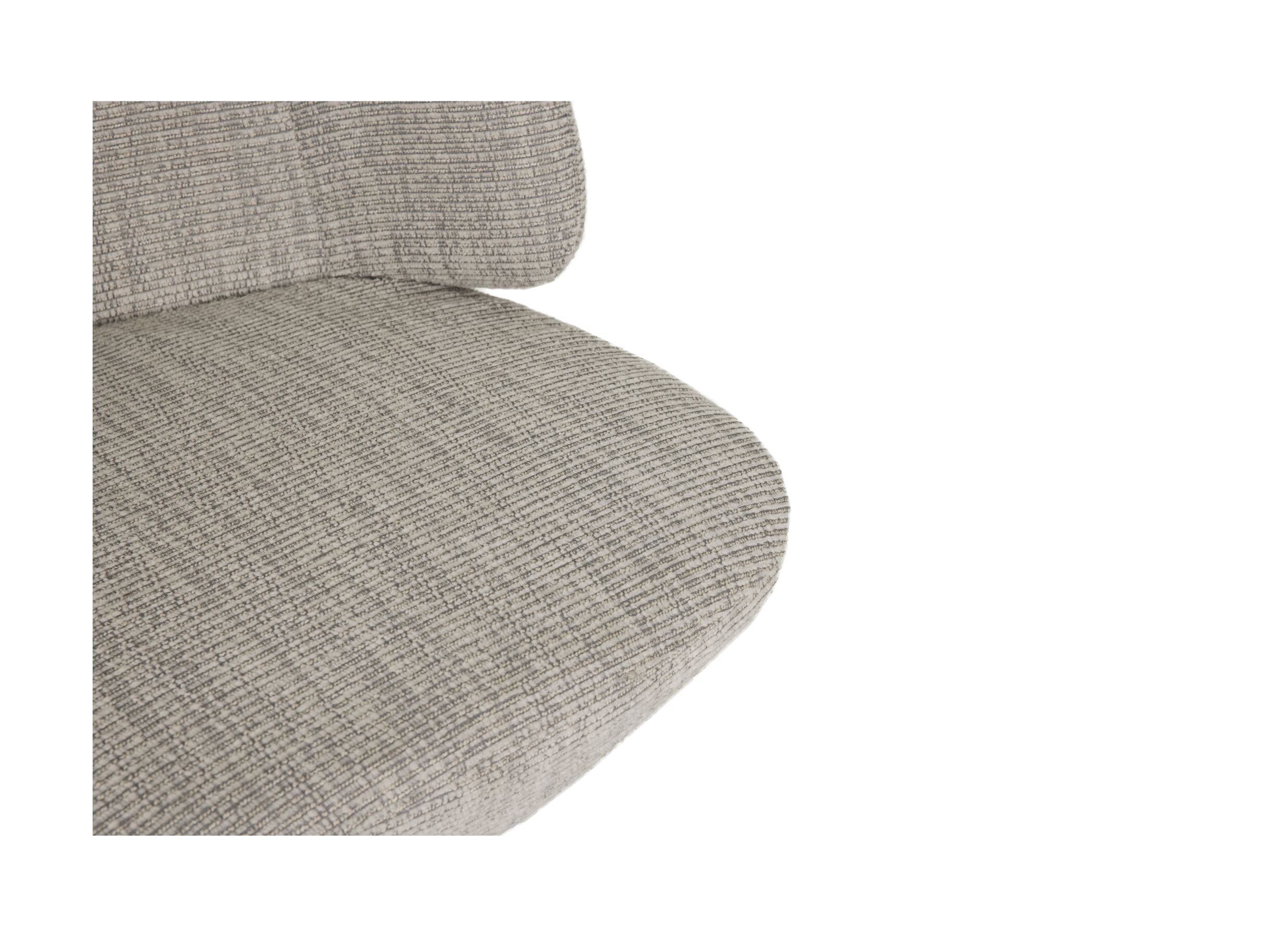 Detail - Chaise pivotante Wave fibre polyester - gris