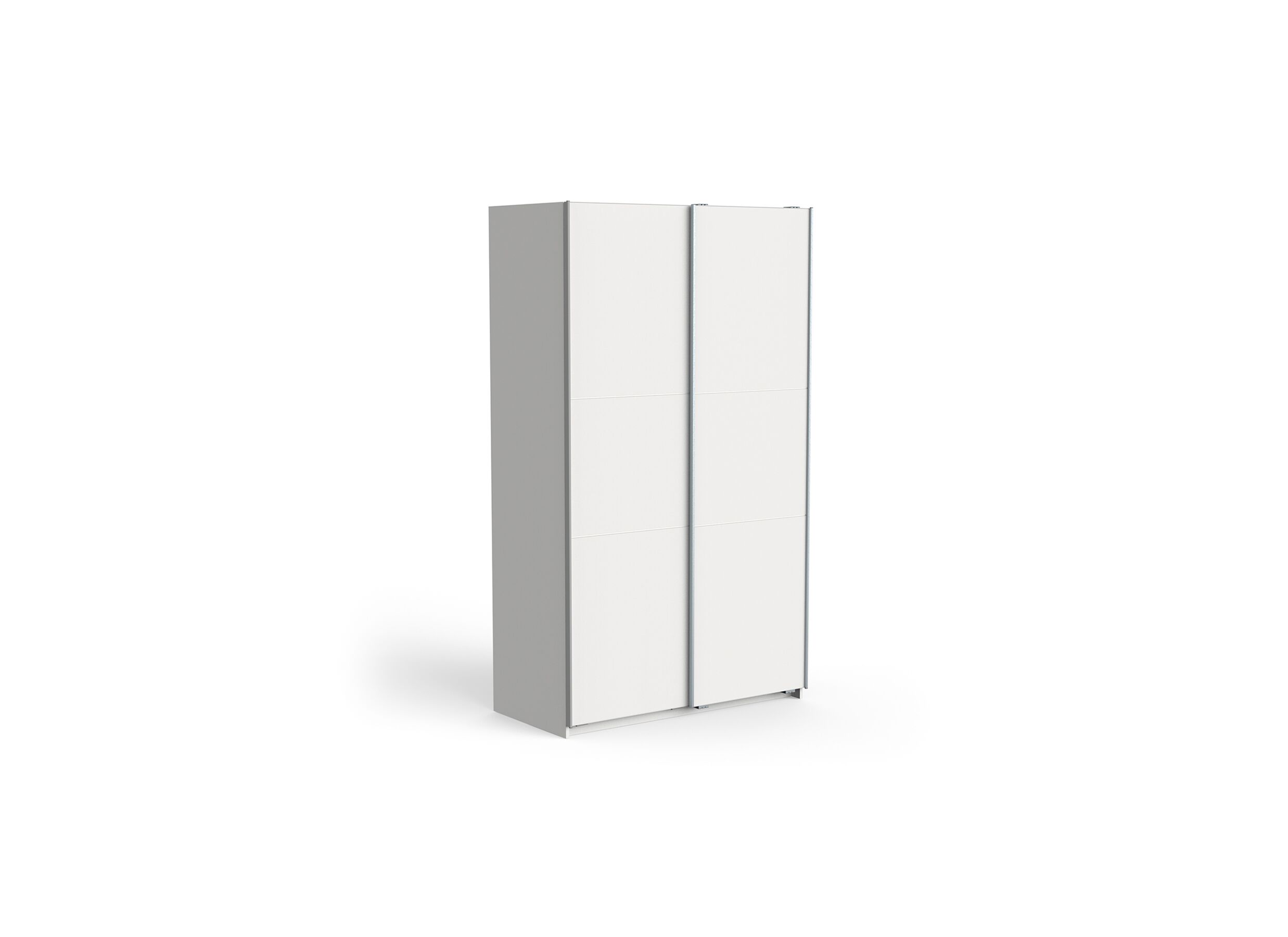 Armoire à portes coulissantes Ghost 120cm - Armoire à portes coulissantes Ghost 117cm - décor - blanc