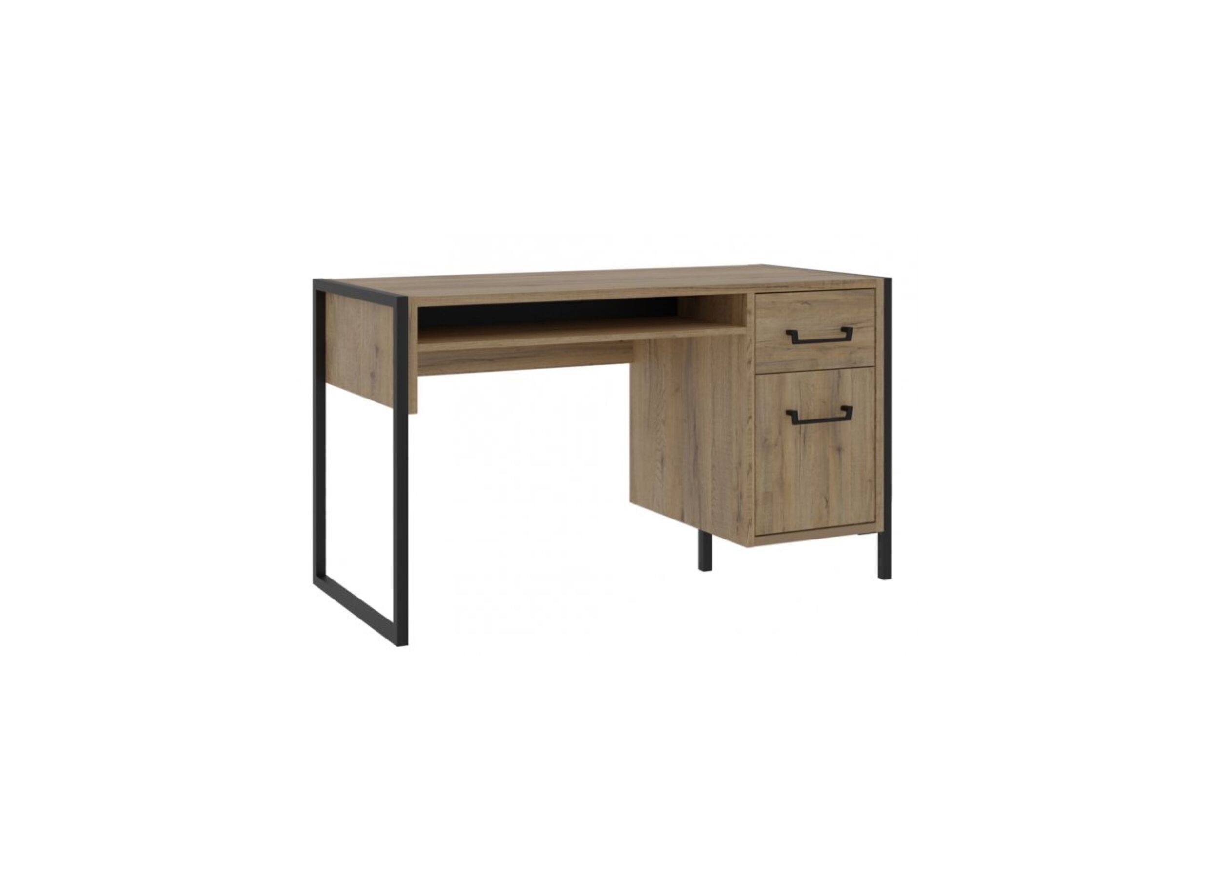 Bureau Oriental Tree 129 - Bureau Oriental Tree 129,4x60,2cm - panneau décor - bartex chêne